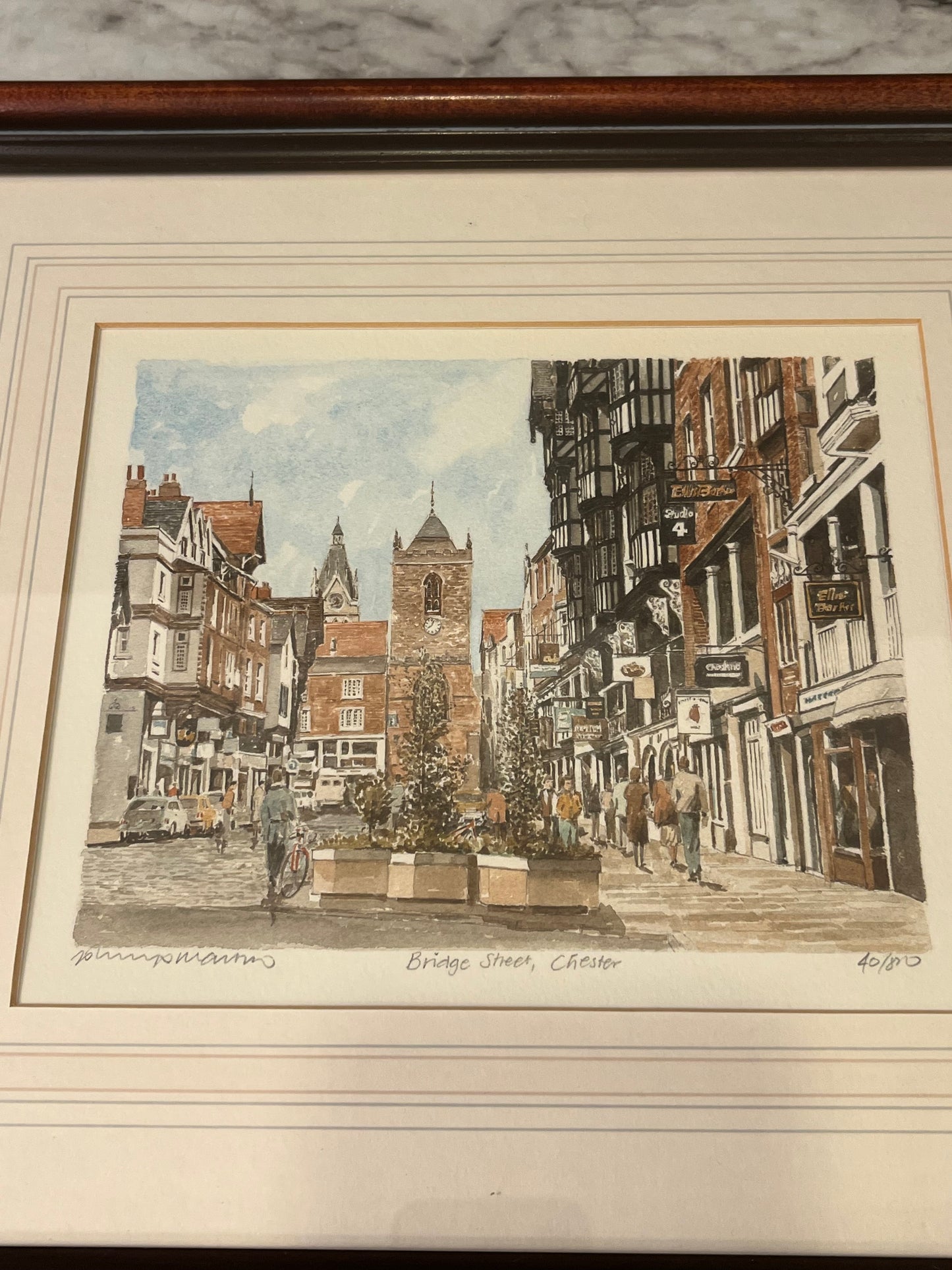 Bridge Stree Framed Artwork