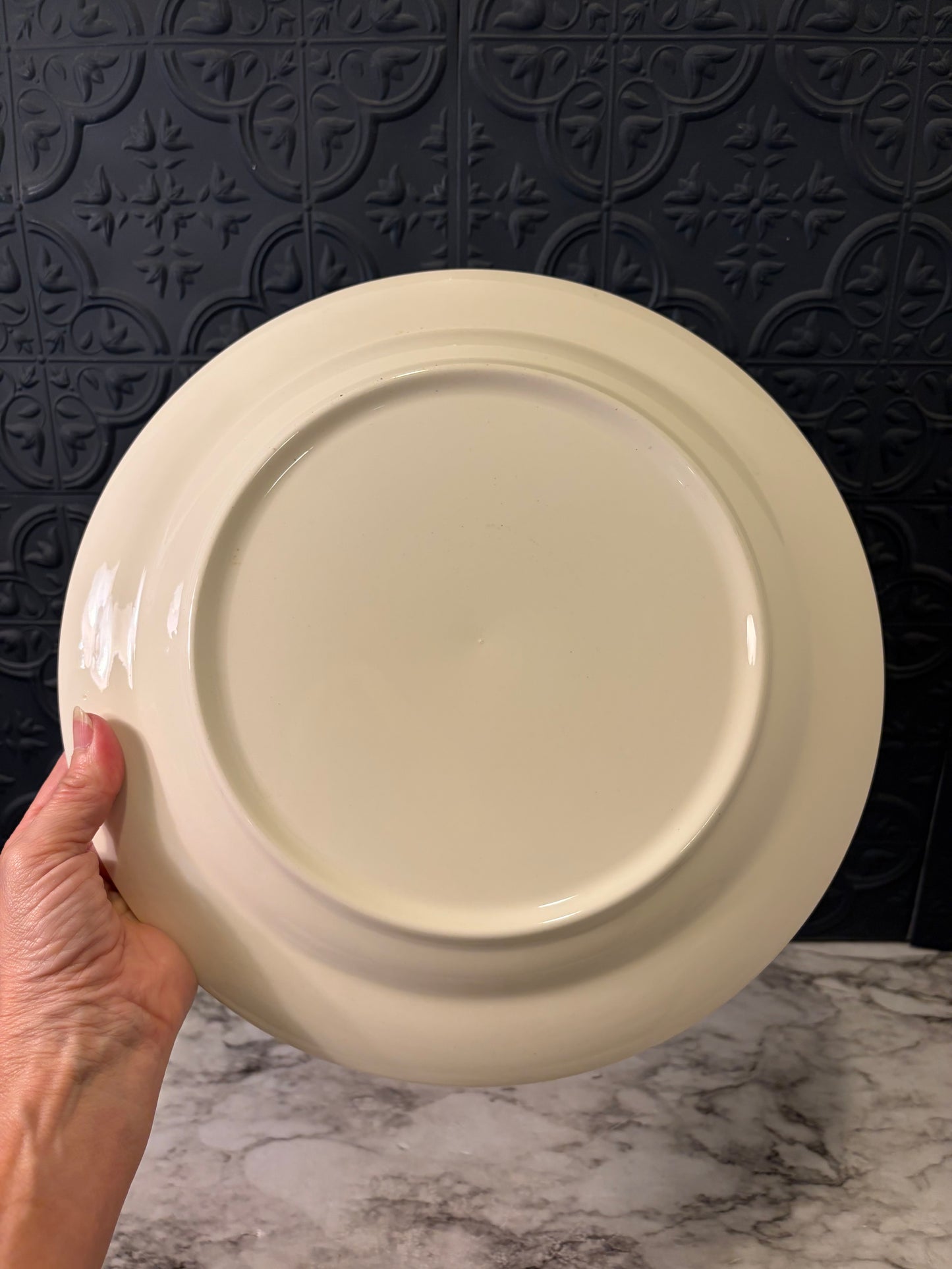 Shakespeare Blue and White Plate
