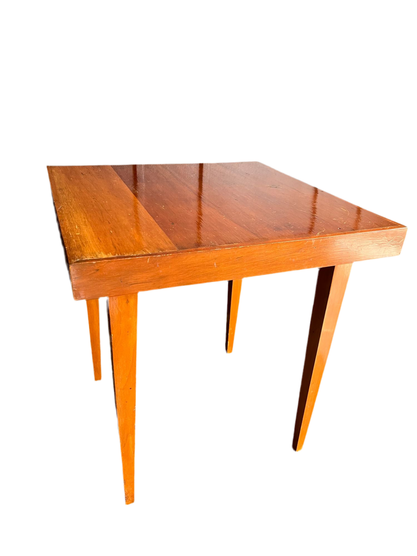 Square Wood Side Table