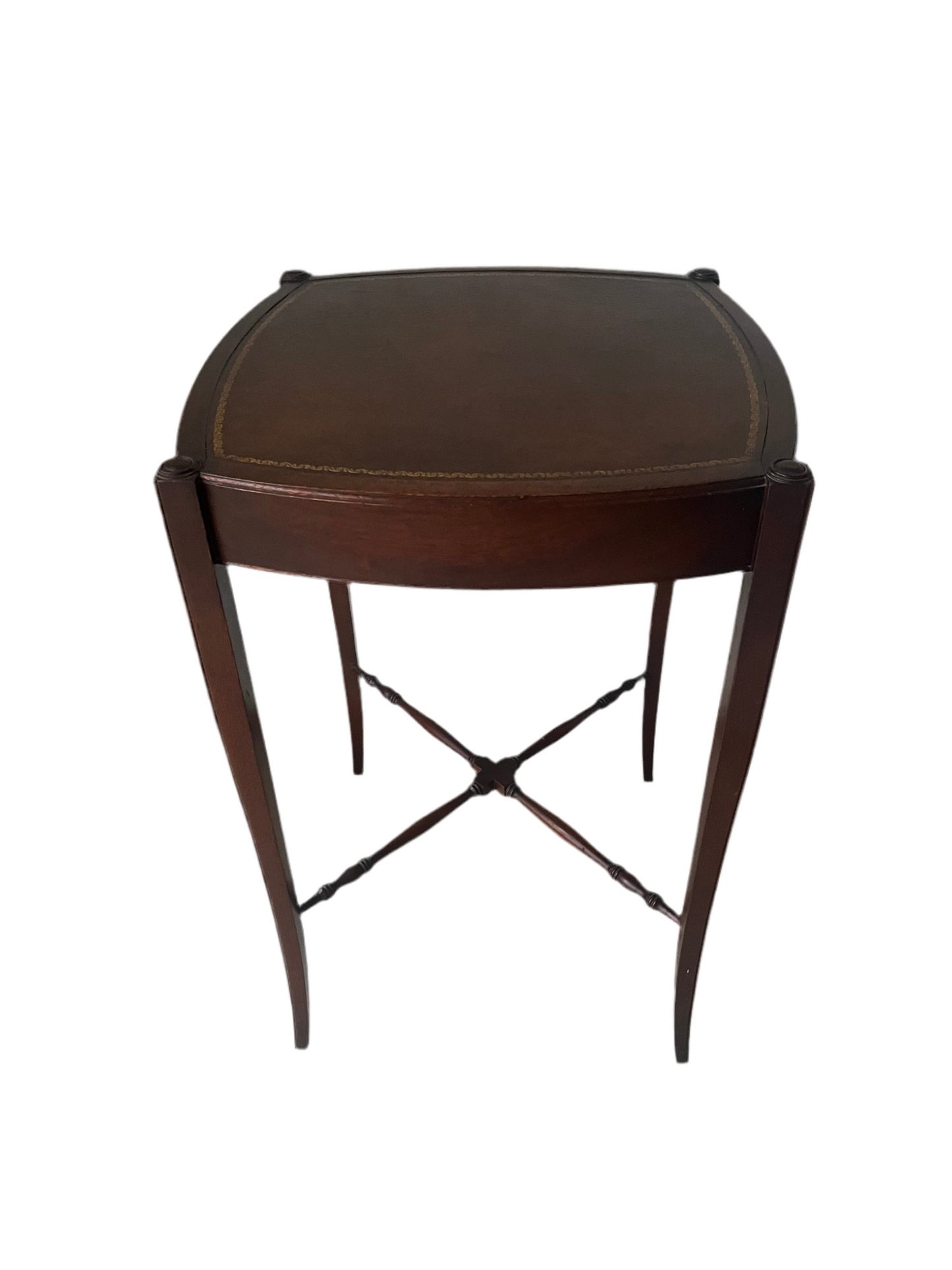 Leather Top Table Zangerle