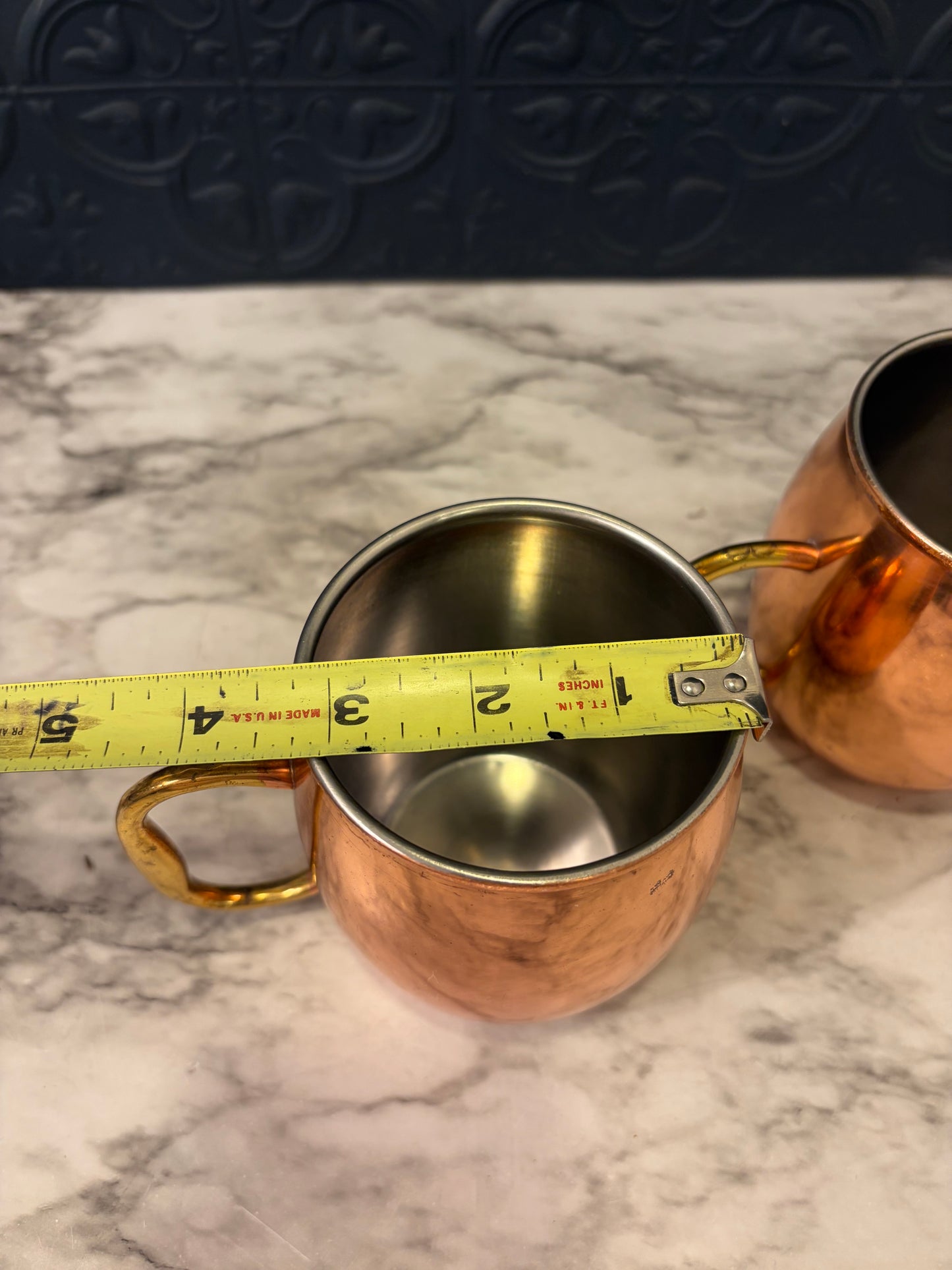 Godinger Copper Moscow Mule Mugs Set of 2
