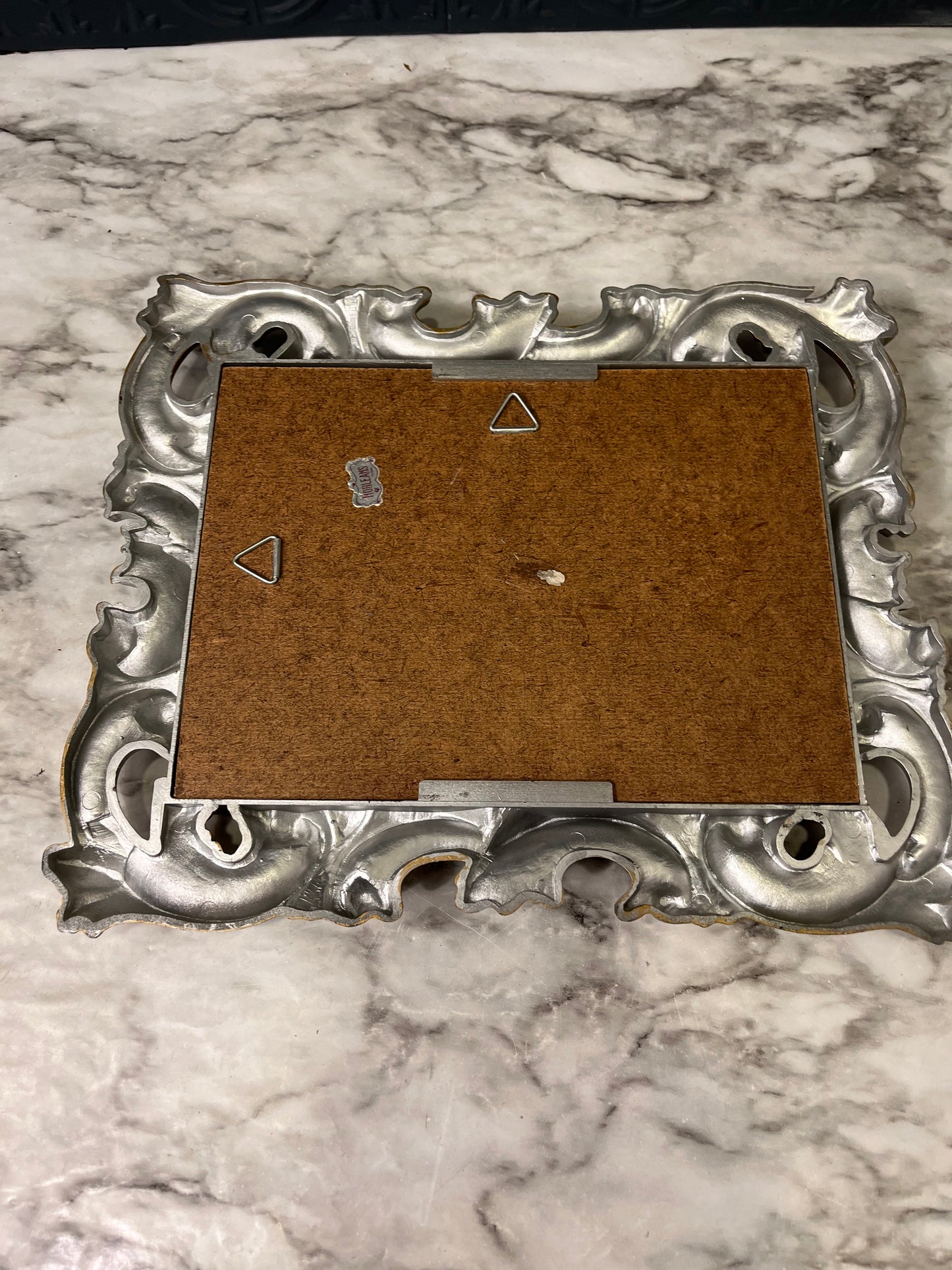 Ornate Plastic Frame with Village