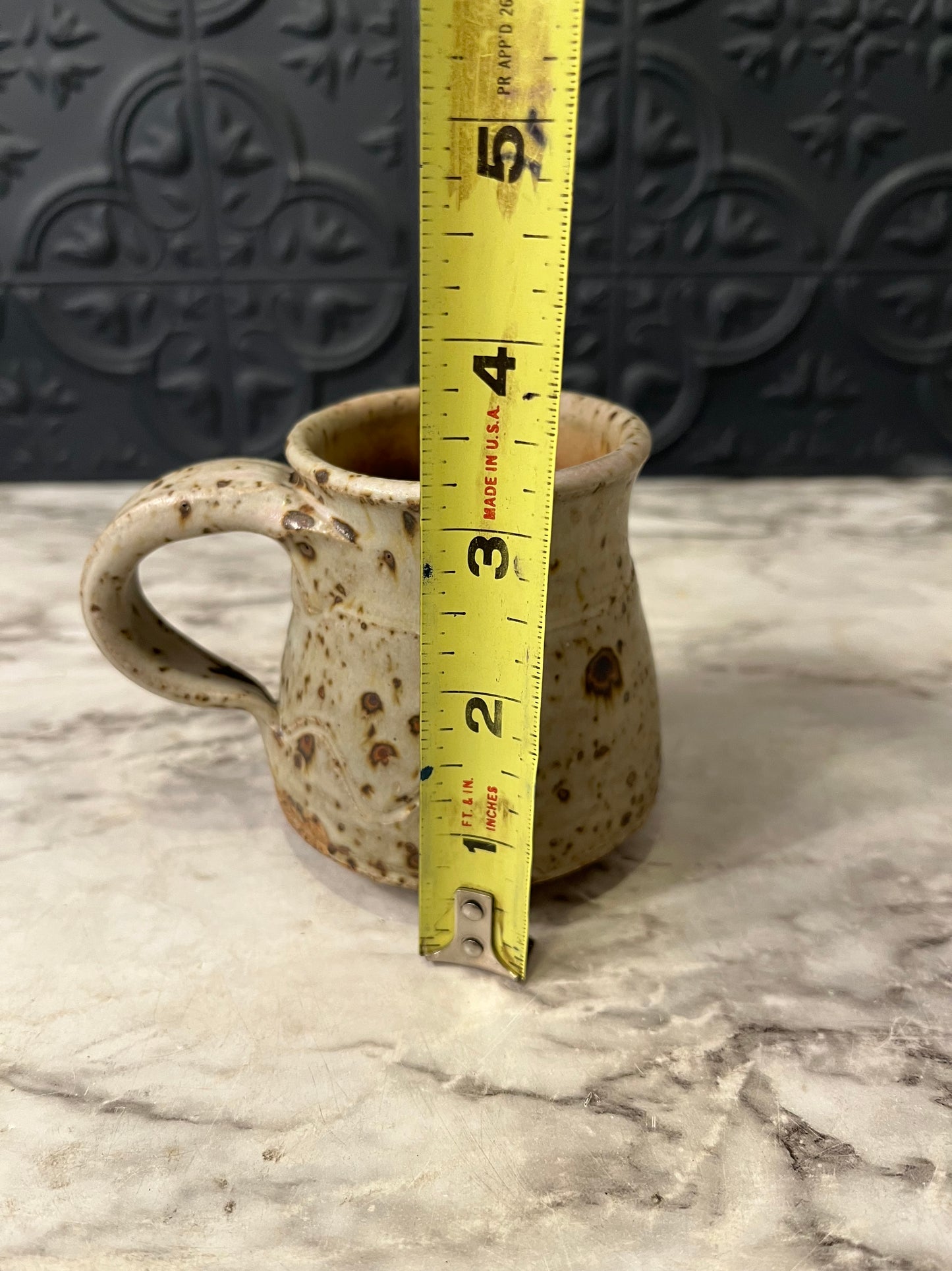 Small Studio Pottery Grey Mug