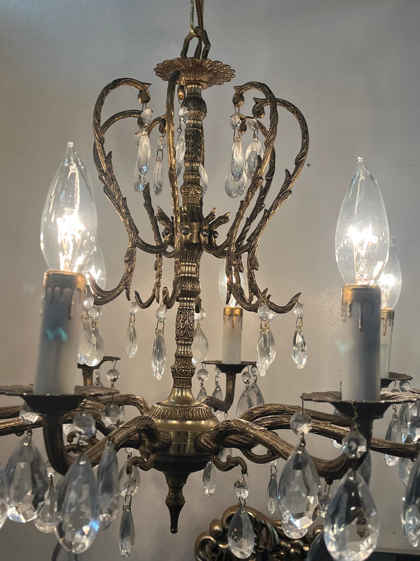 Brass Chandelier