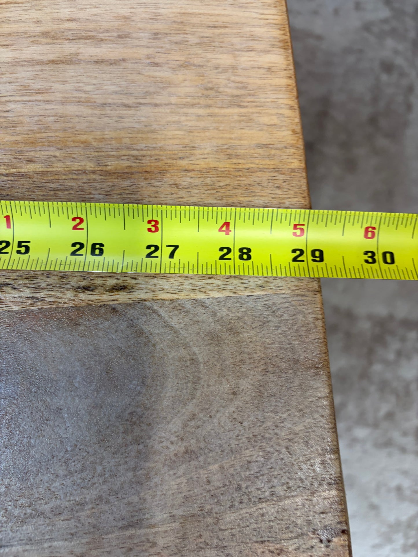 Geometric Wood Coffee Table