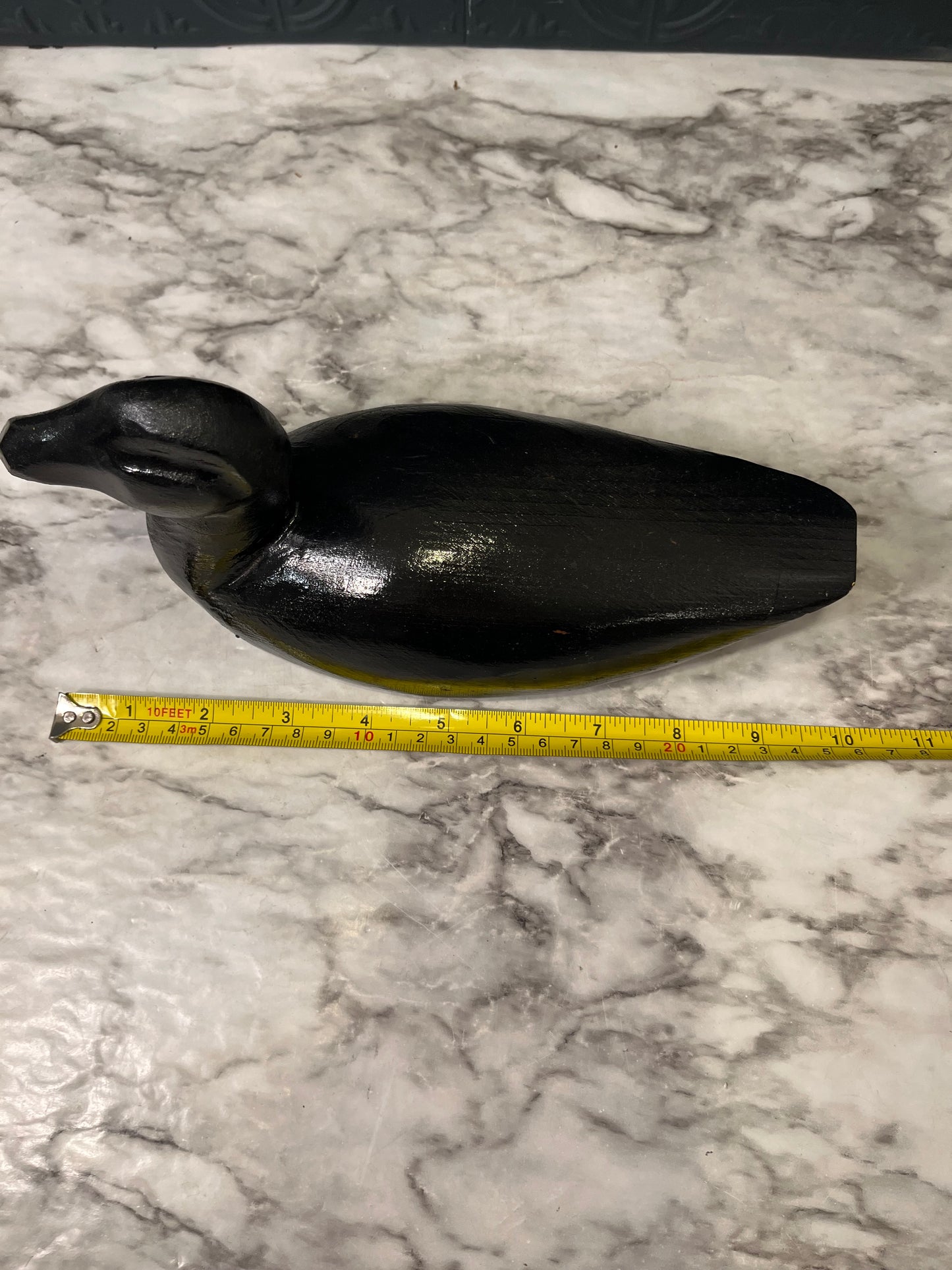 Black Painted Duck
