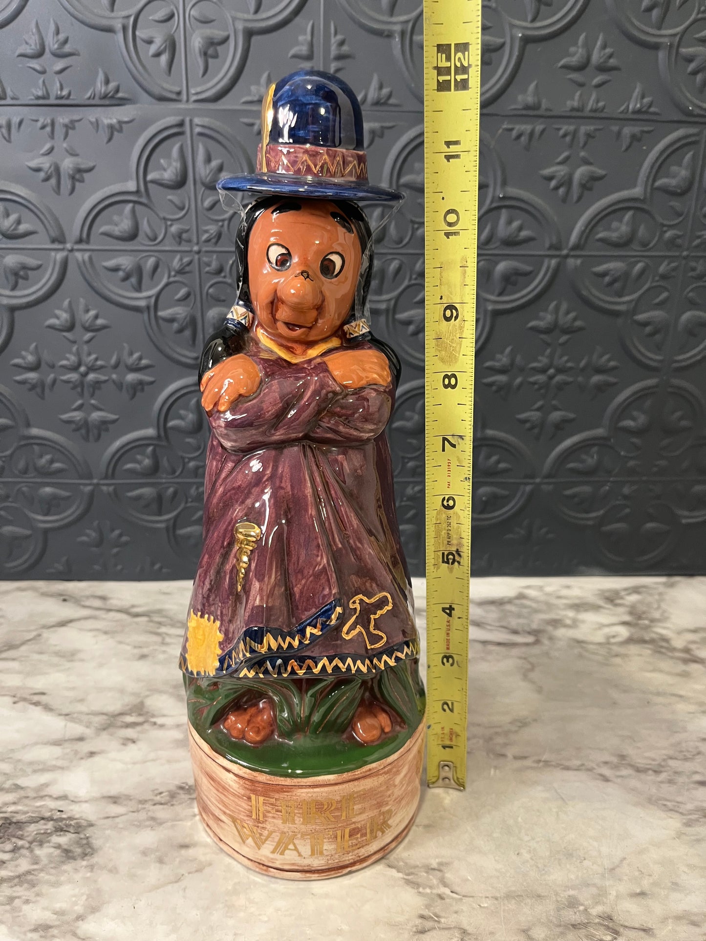 Alberta Vintage Indian Fire Water Decanter
