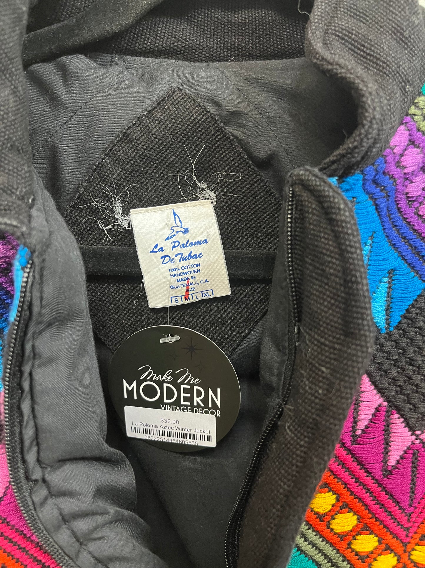 La Poloma Aztec Winter Jacket