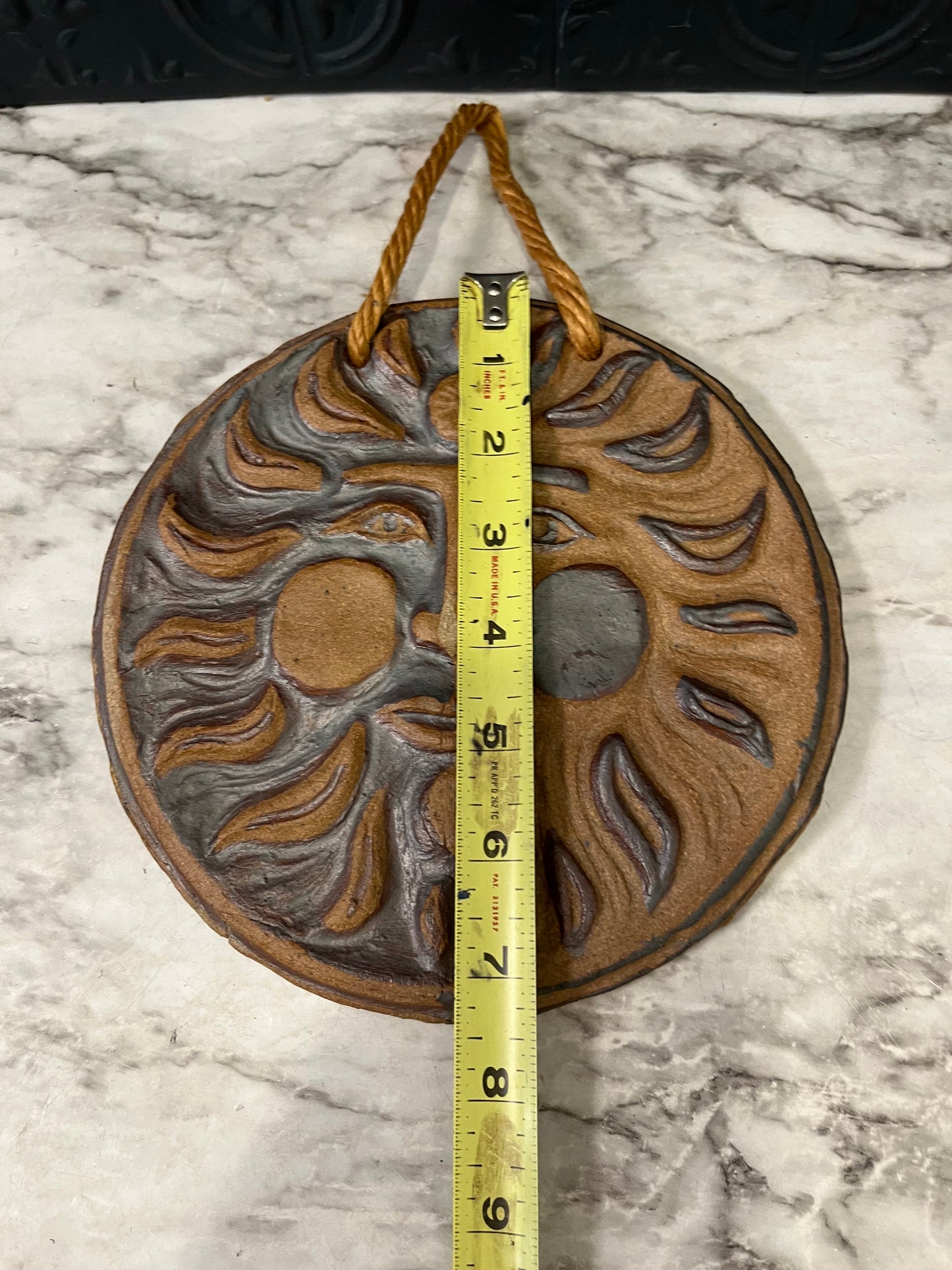 Sun Pottery Wall Hanging