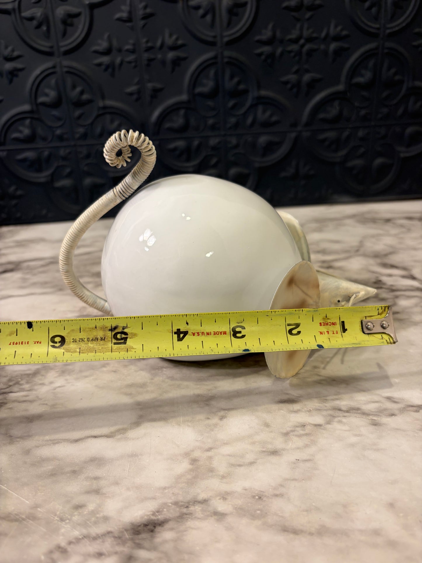 Fat White Mouse