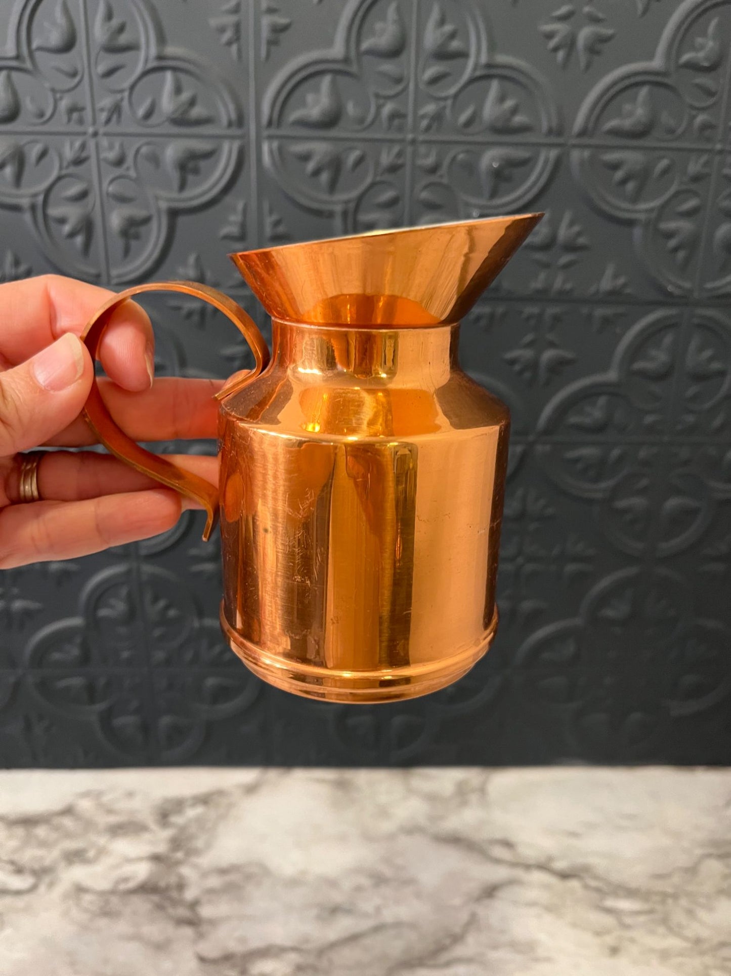 Small Copper Pitcher
