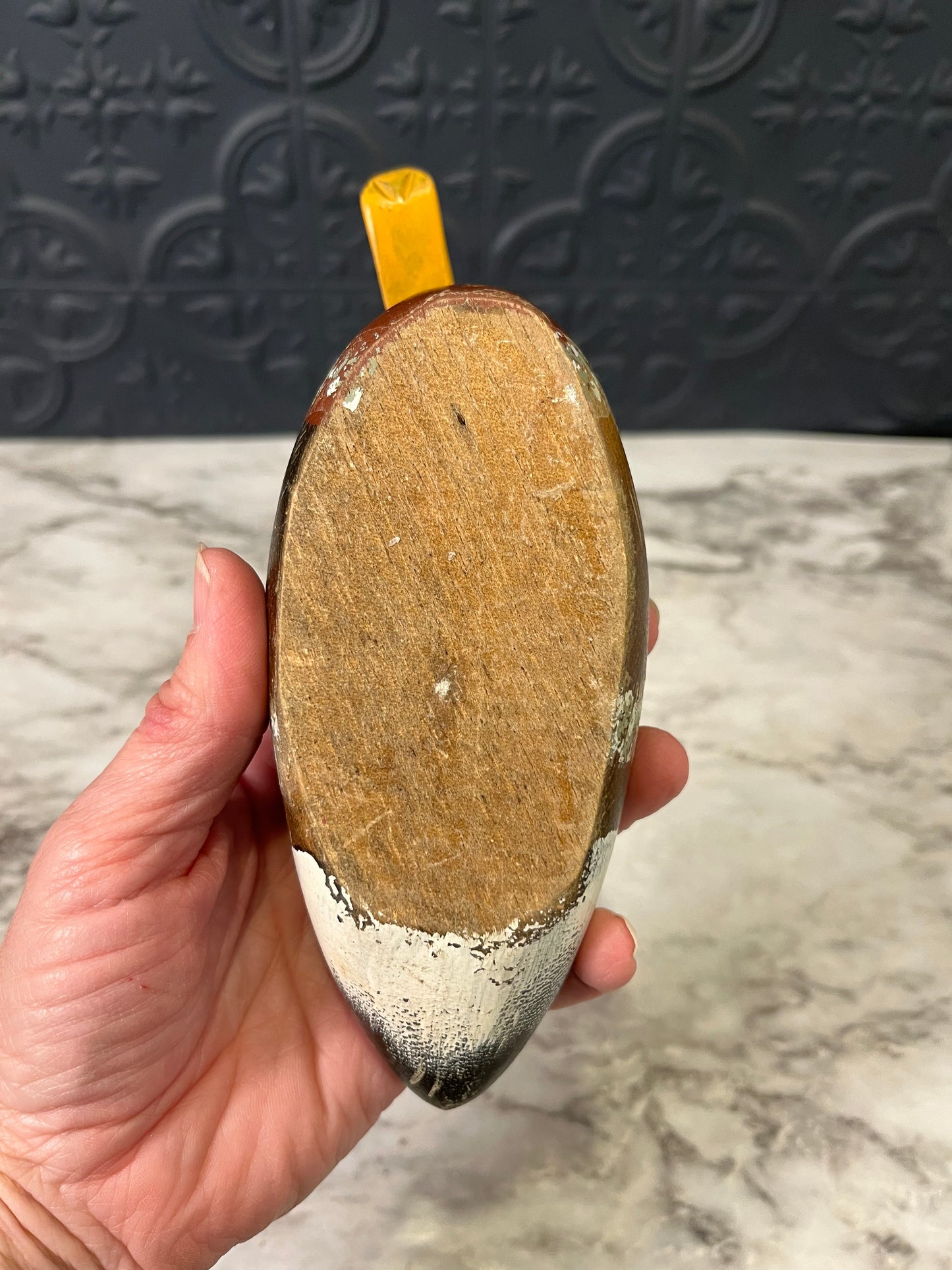 Small hand painted Mallard duck