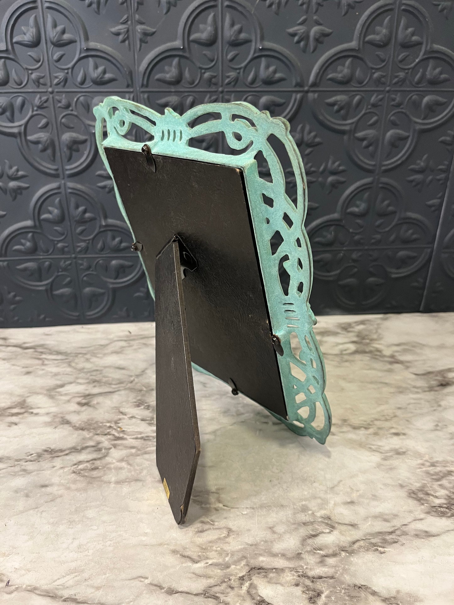Turquoise Metal Frame