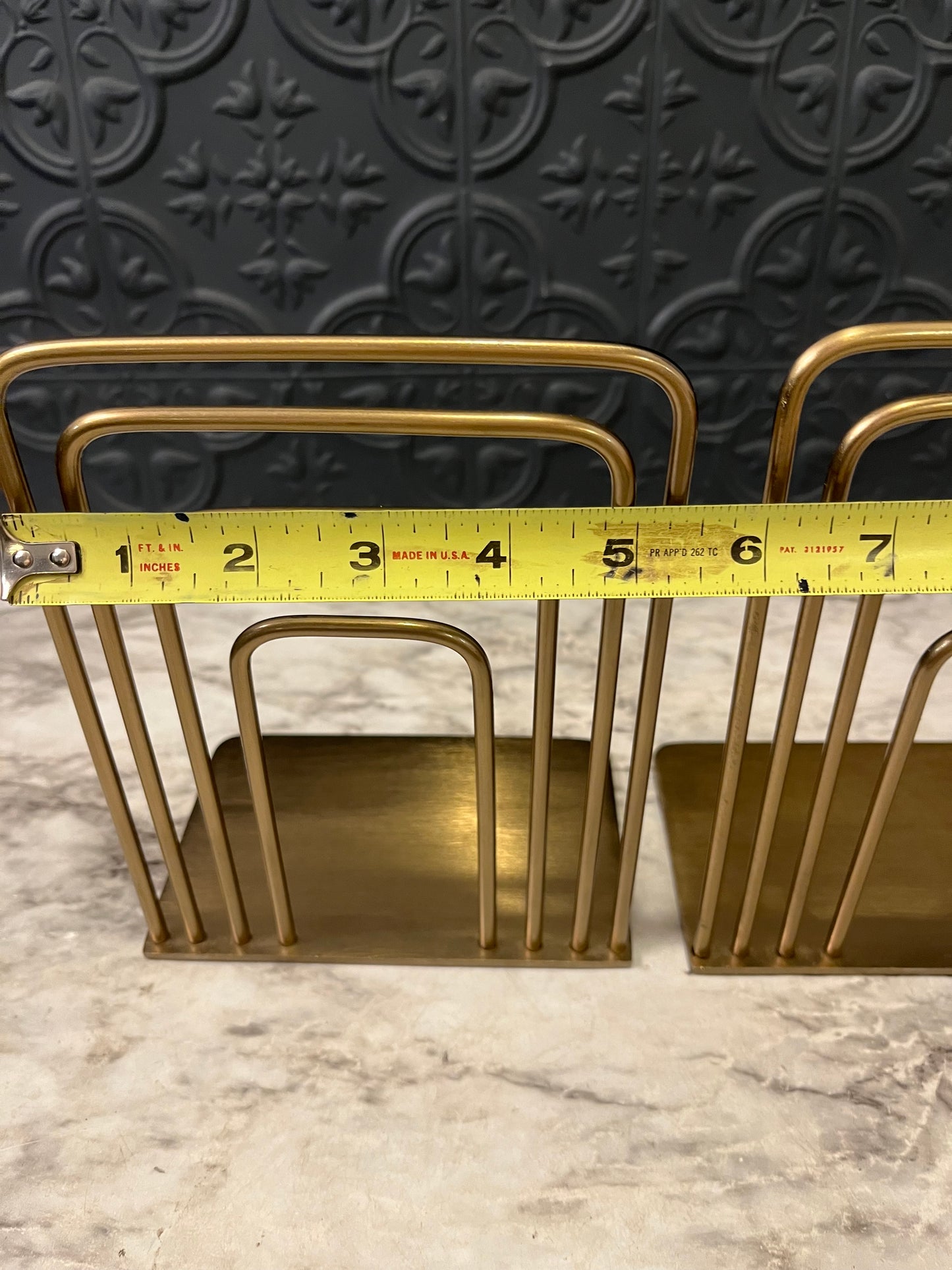 Hearth and Hand Brass Bookends