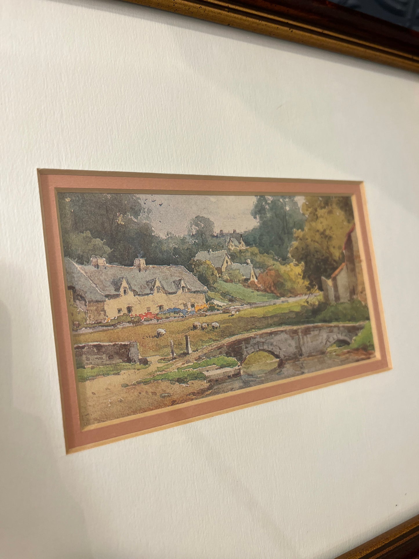 Small Bridge Print Framed