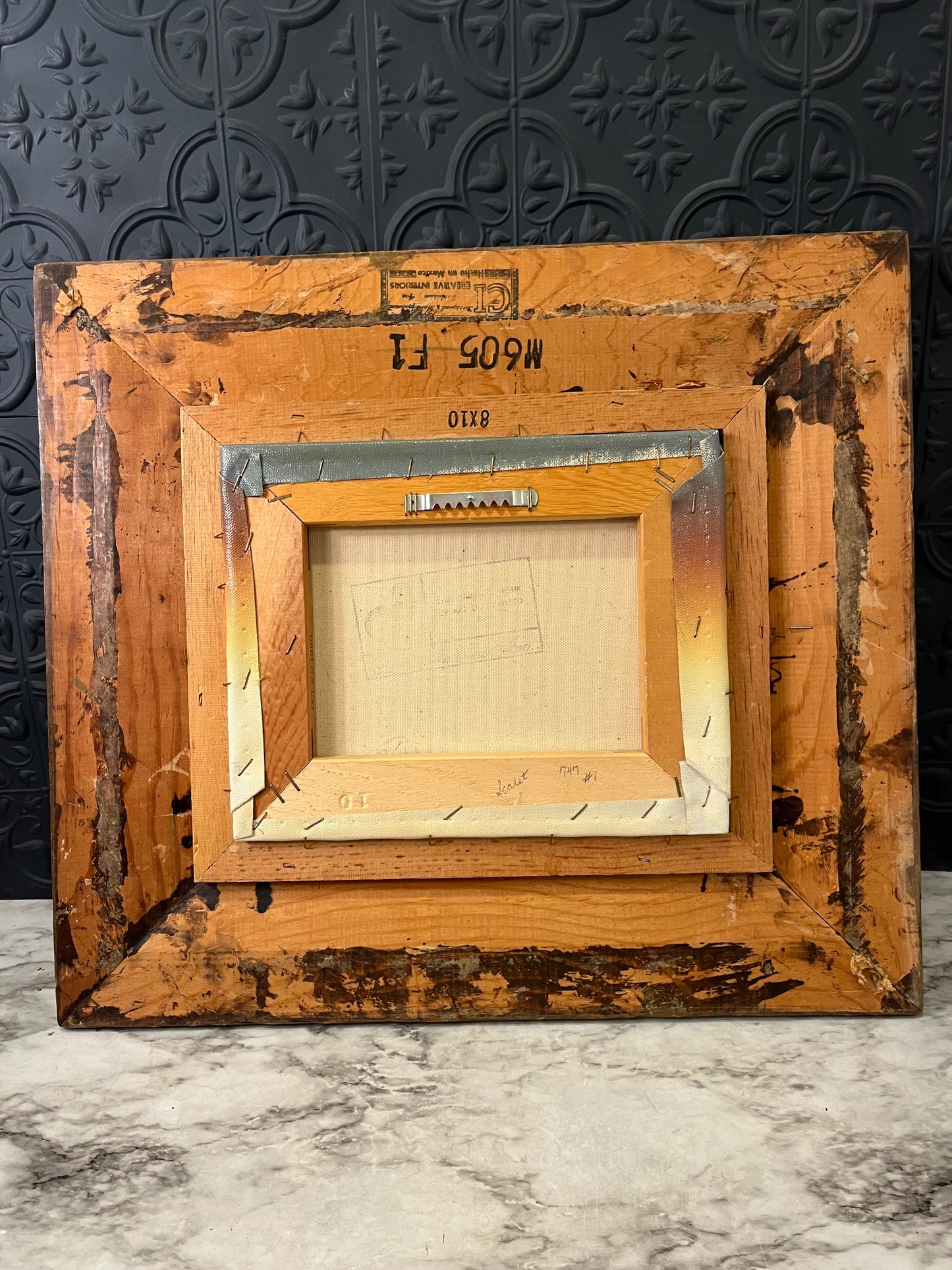 H Hargrove Framed Americana Print