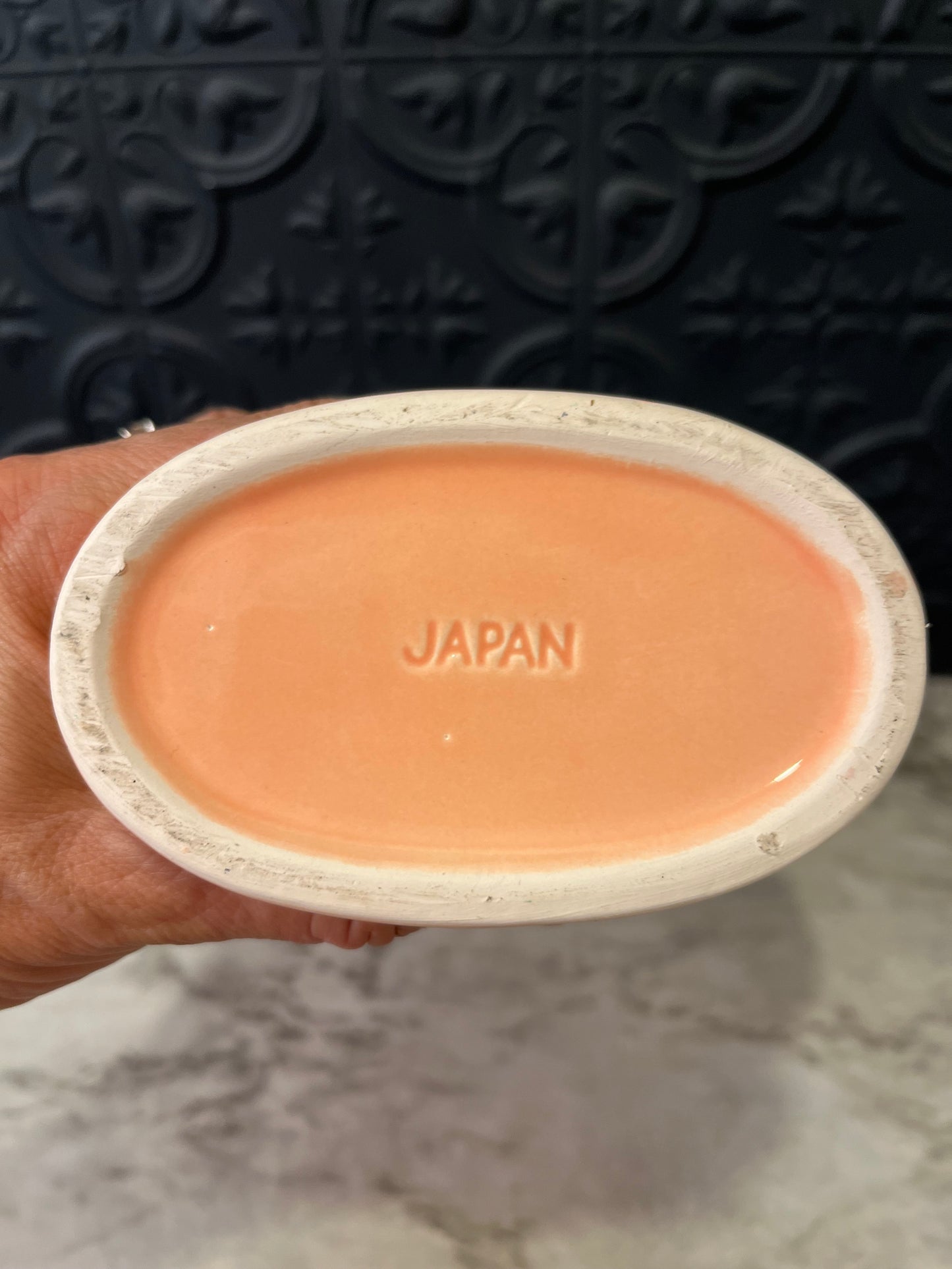 Japanese Shell Vase Peach