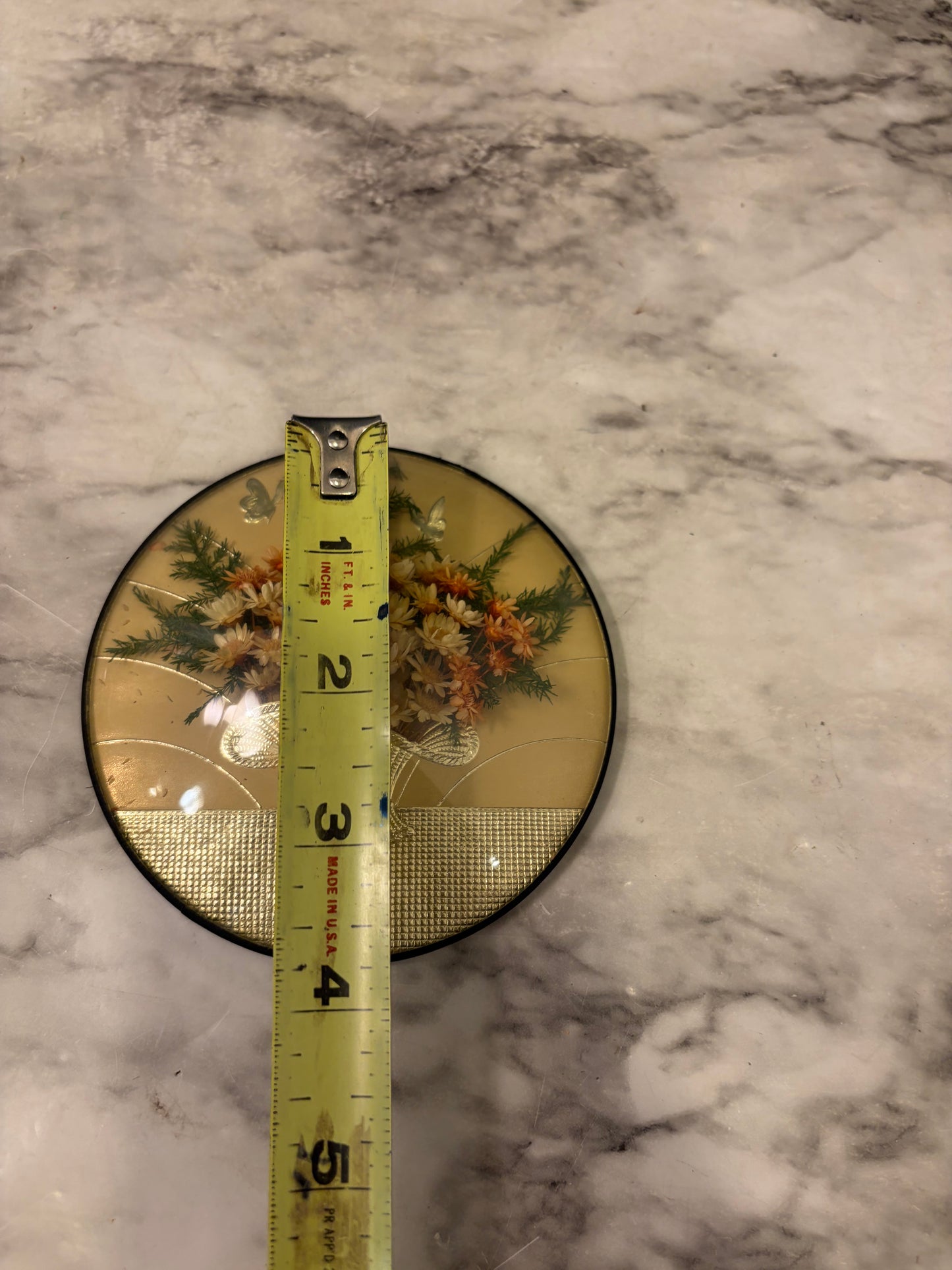 Mini Bubble Glass Dried Floral