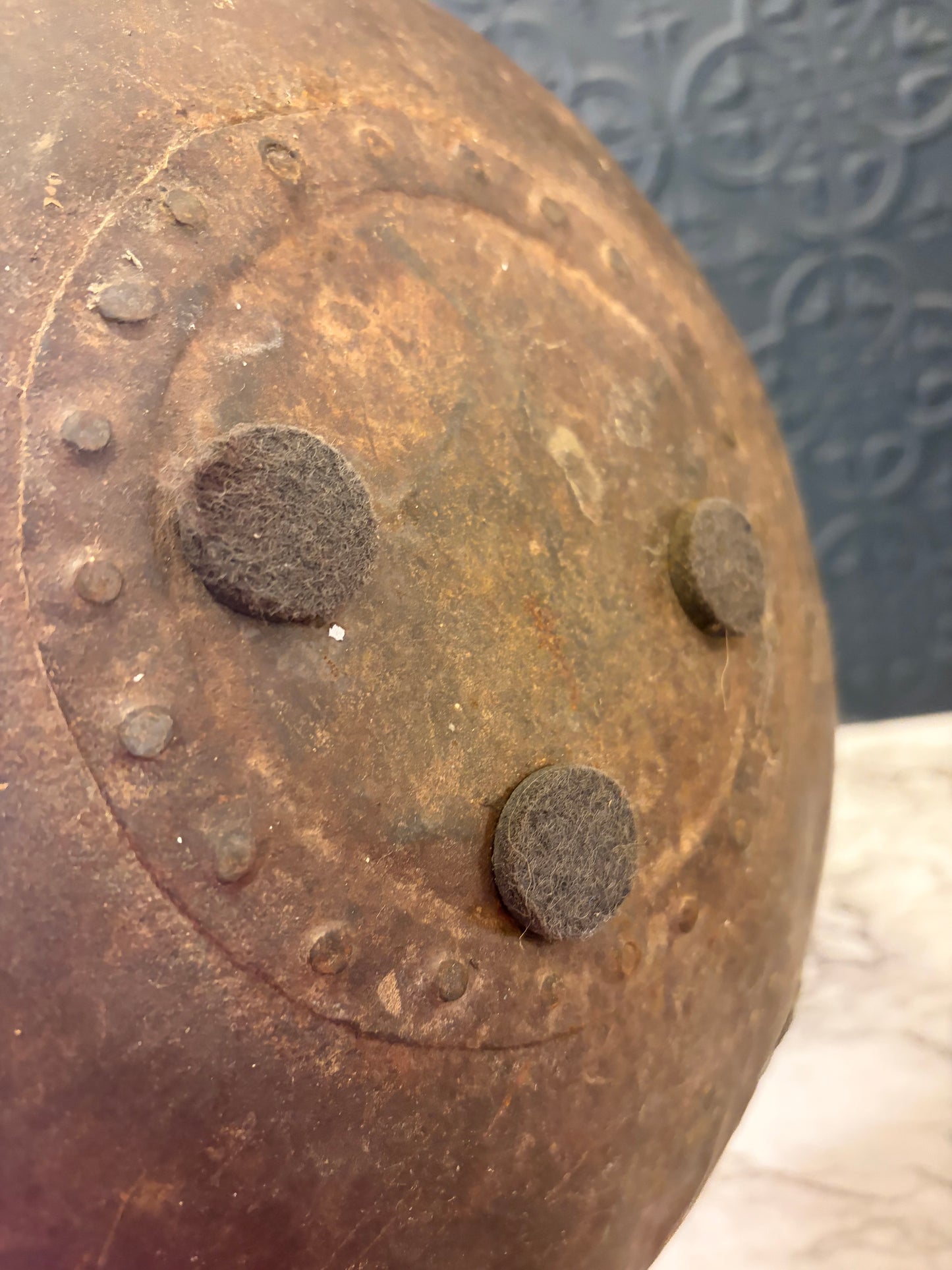 Round Metal Pot