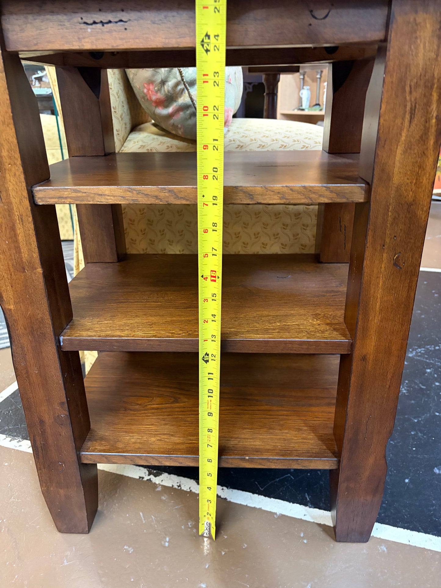 Small Table with three Shelves