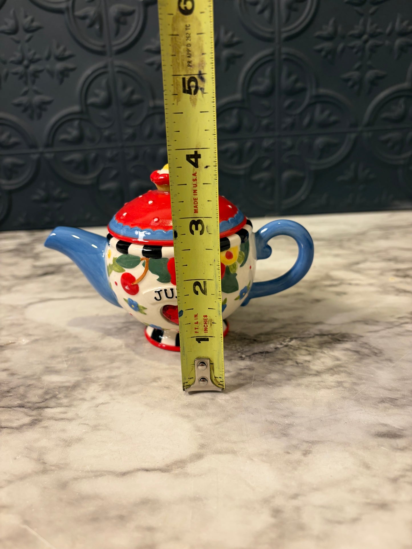Mary Engelbreit July Teapot