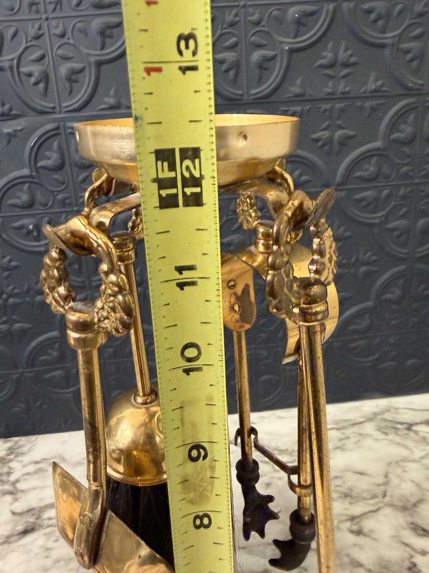 Small Fireplace tool Set AS IS