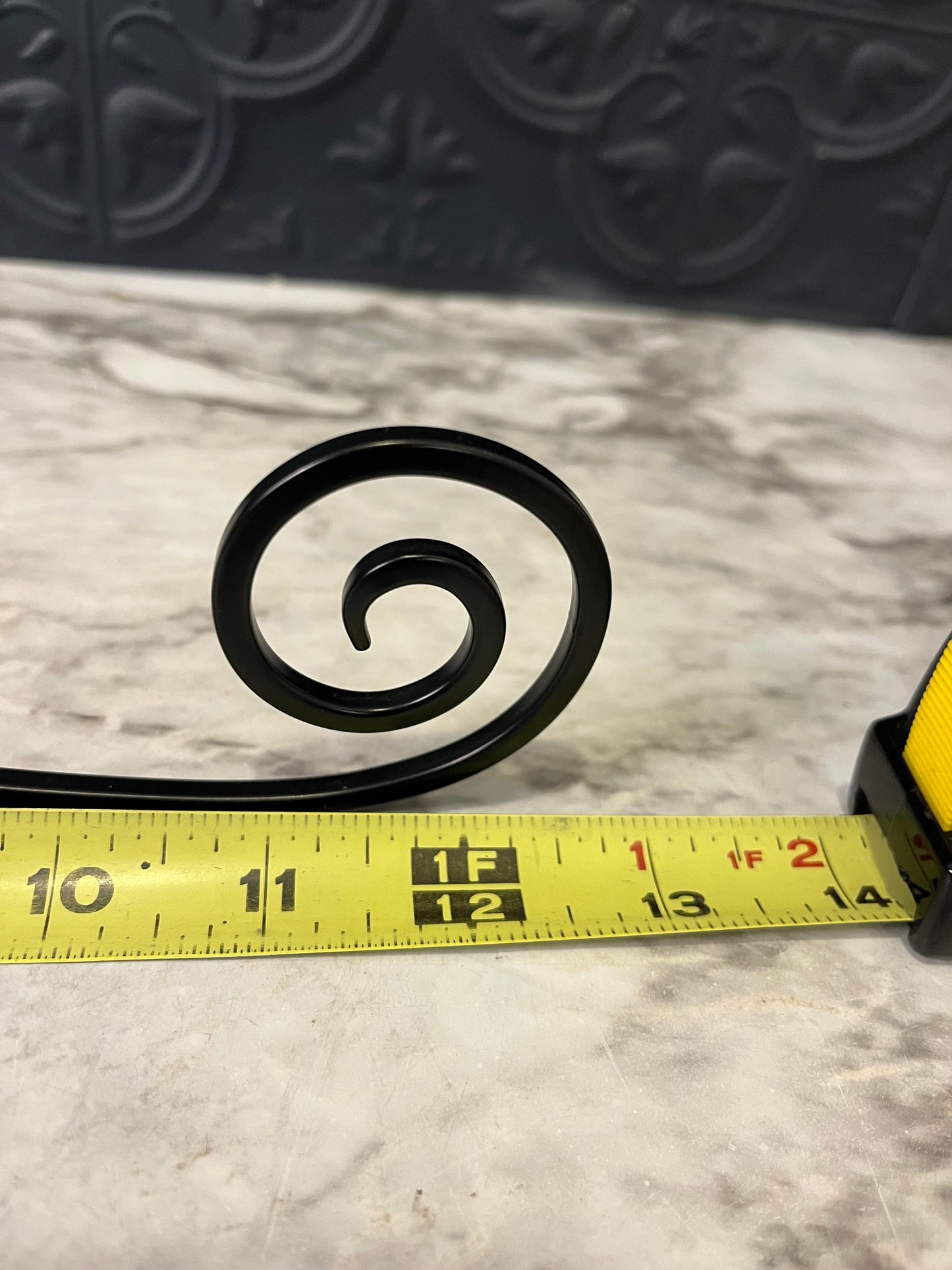 Black Spiral Candle Snuffer