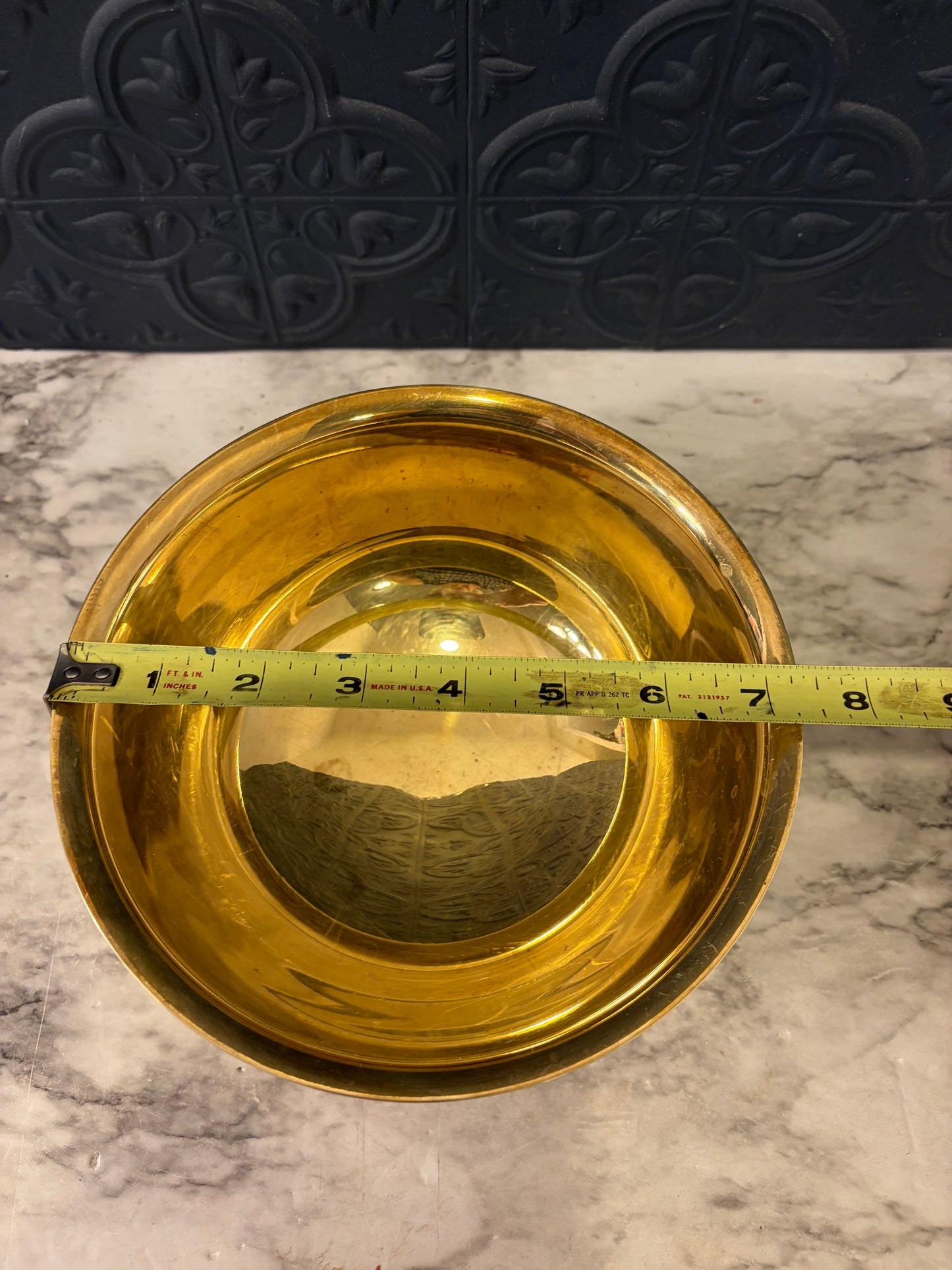 Round Brass Bowl Made in India