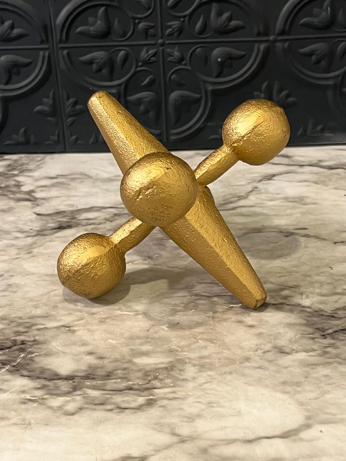 Cast Iron Gold Jack/bookend