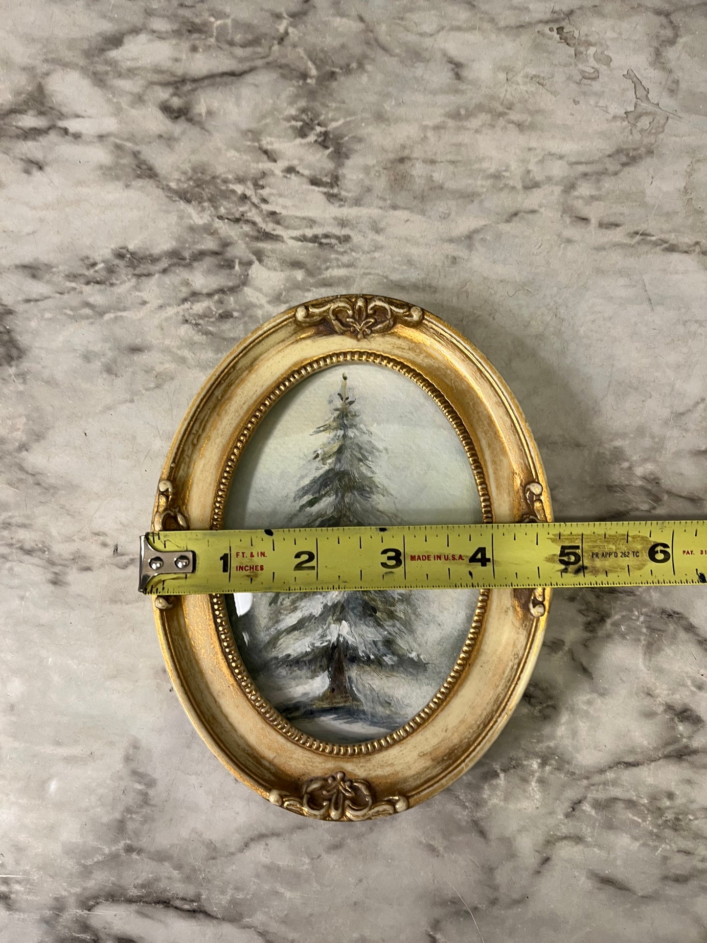 Snowy Evergreen by Jessie