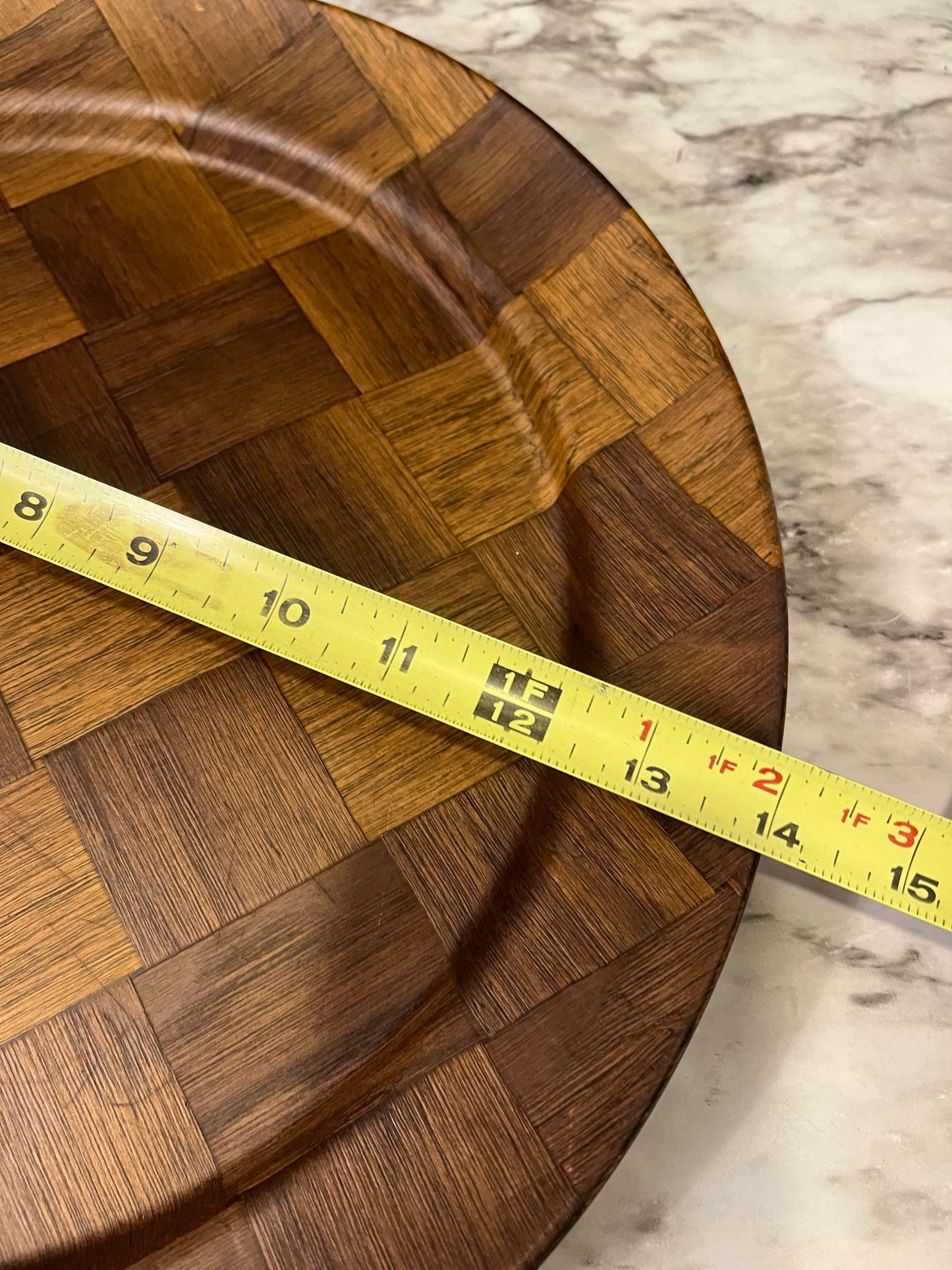 Vintage Weavewood Serving Tray