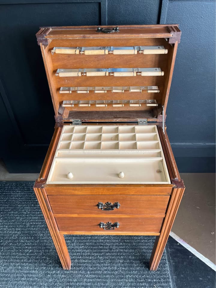 Vintage Sewing Cabinet