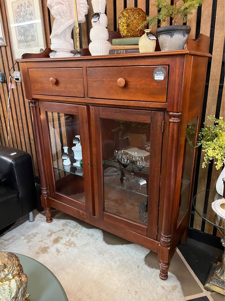 Lexington Mahogany Wood China Cabinet