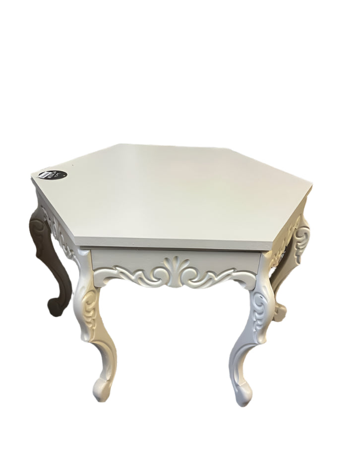 Cream Hexagon Coffee Table