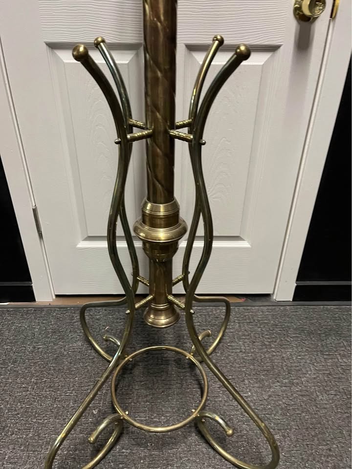 Brass Coat Rack