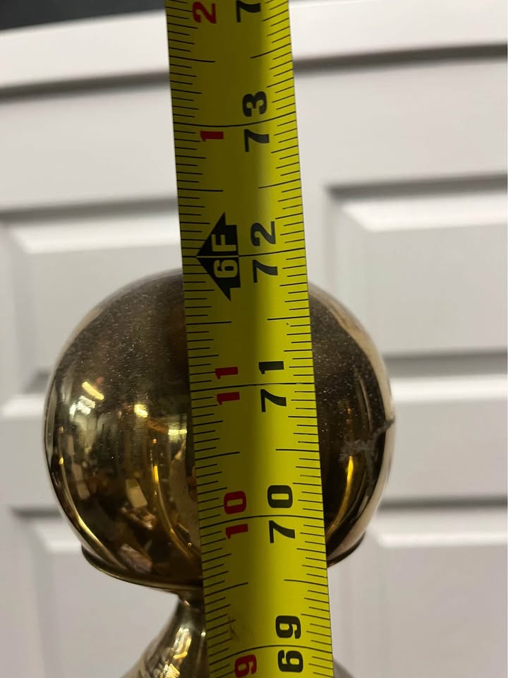 Brass Coat Rack