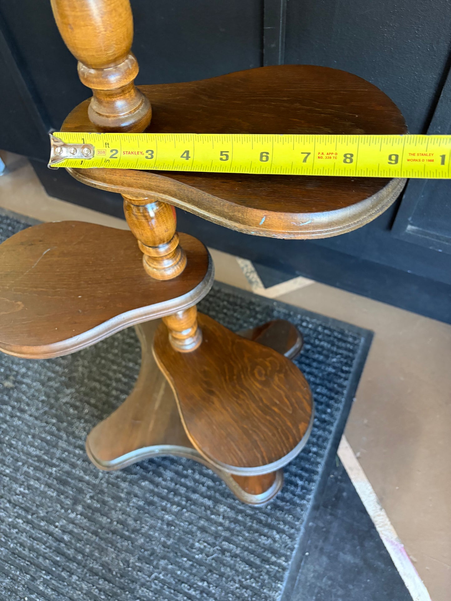 Mid Century Four Paddle Plant Stand