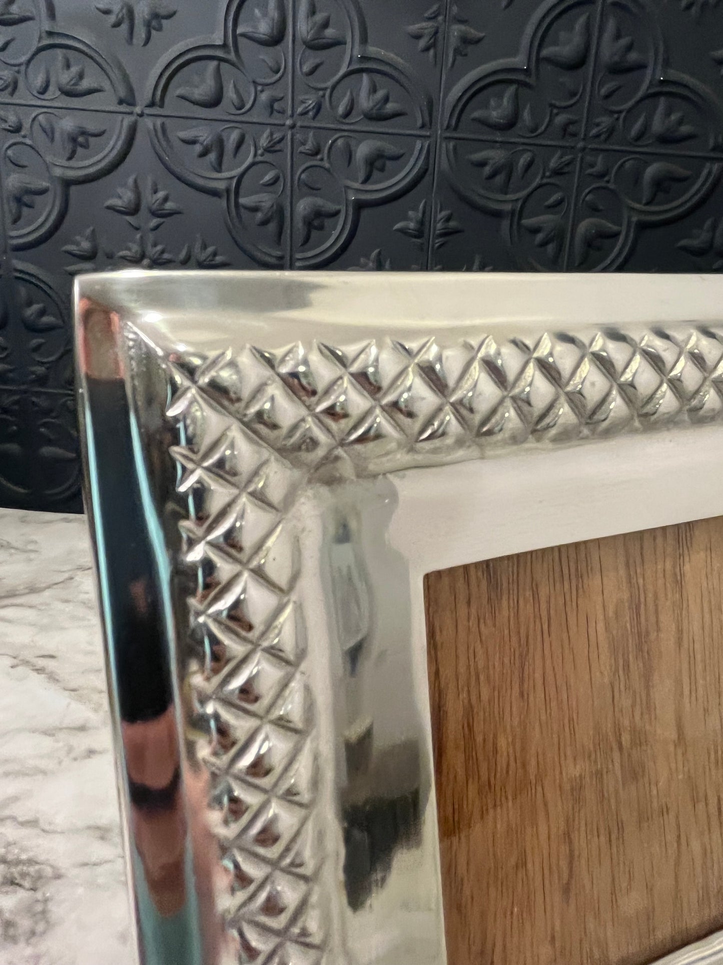 Square Pewter Frame