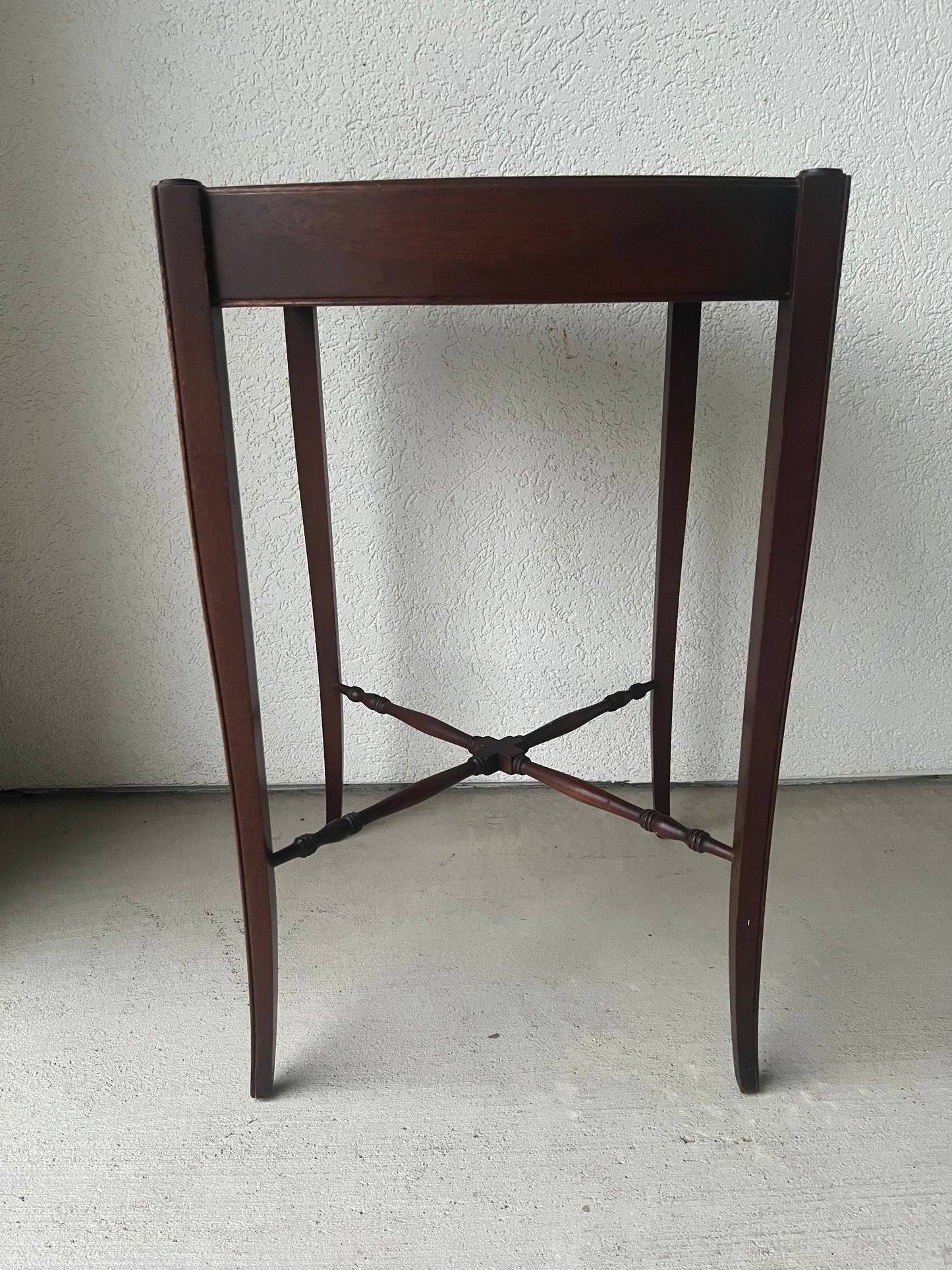 Leather Top Table Zangerle