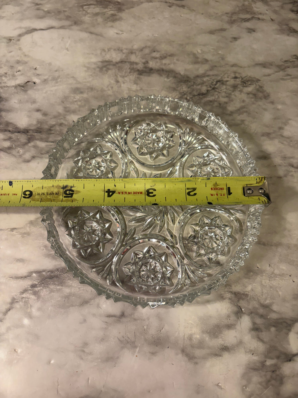 Anchor Hocking Clear Glass Ashtray