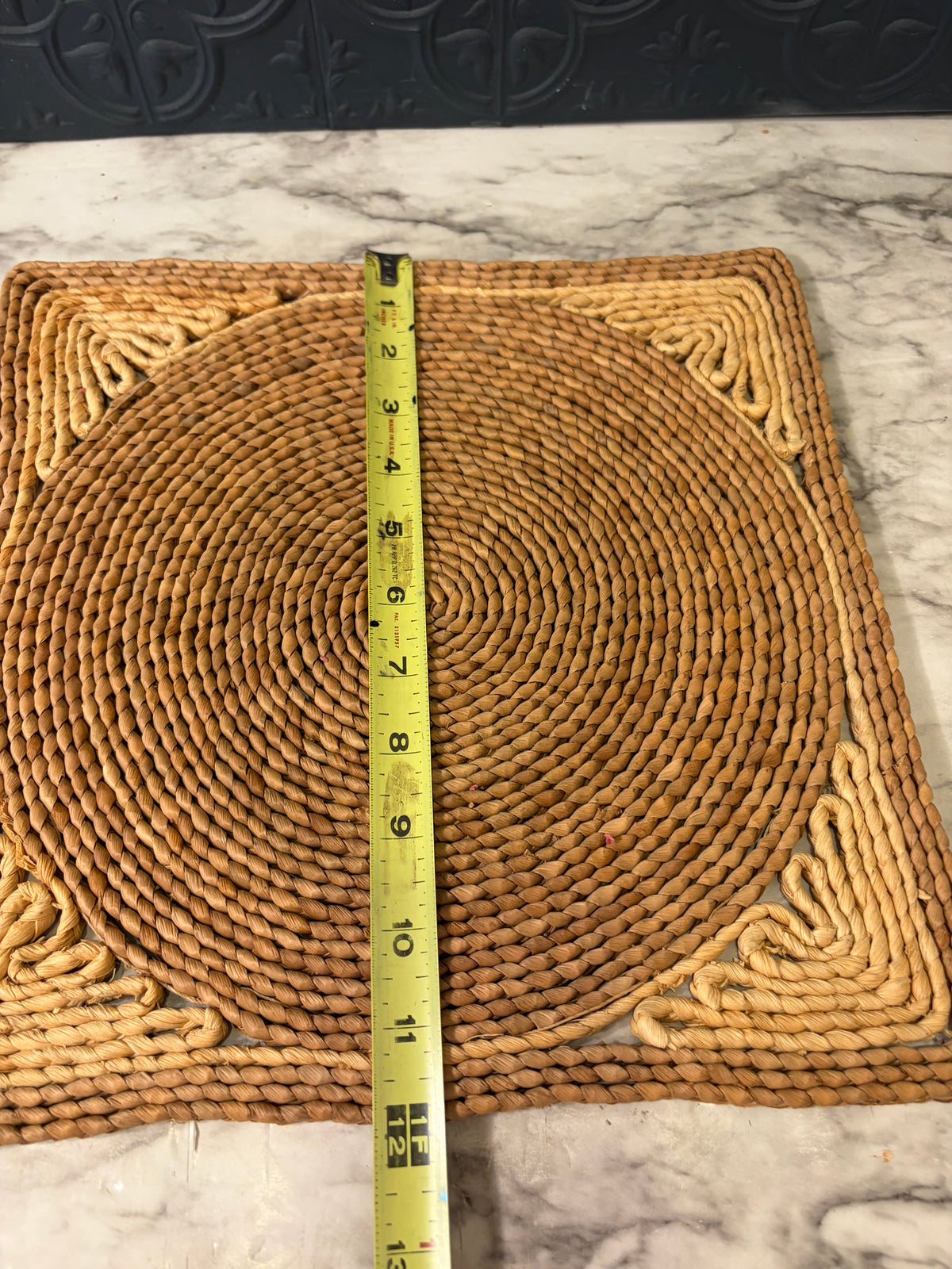 12" Wicker Trivet