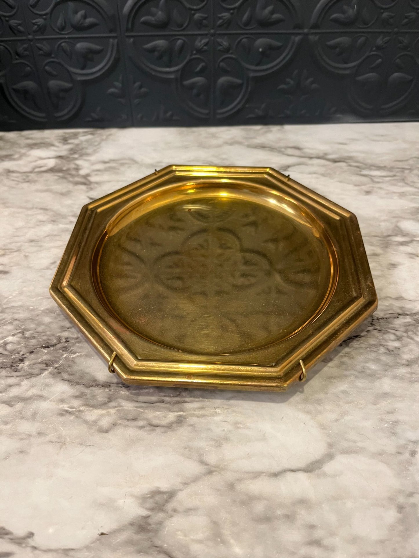 Brass Hexagon Wall Plate