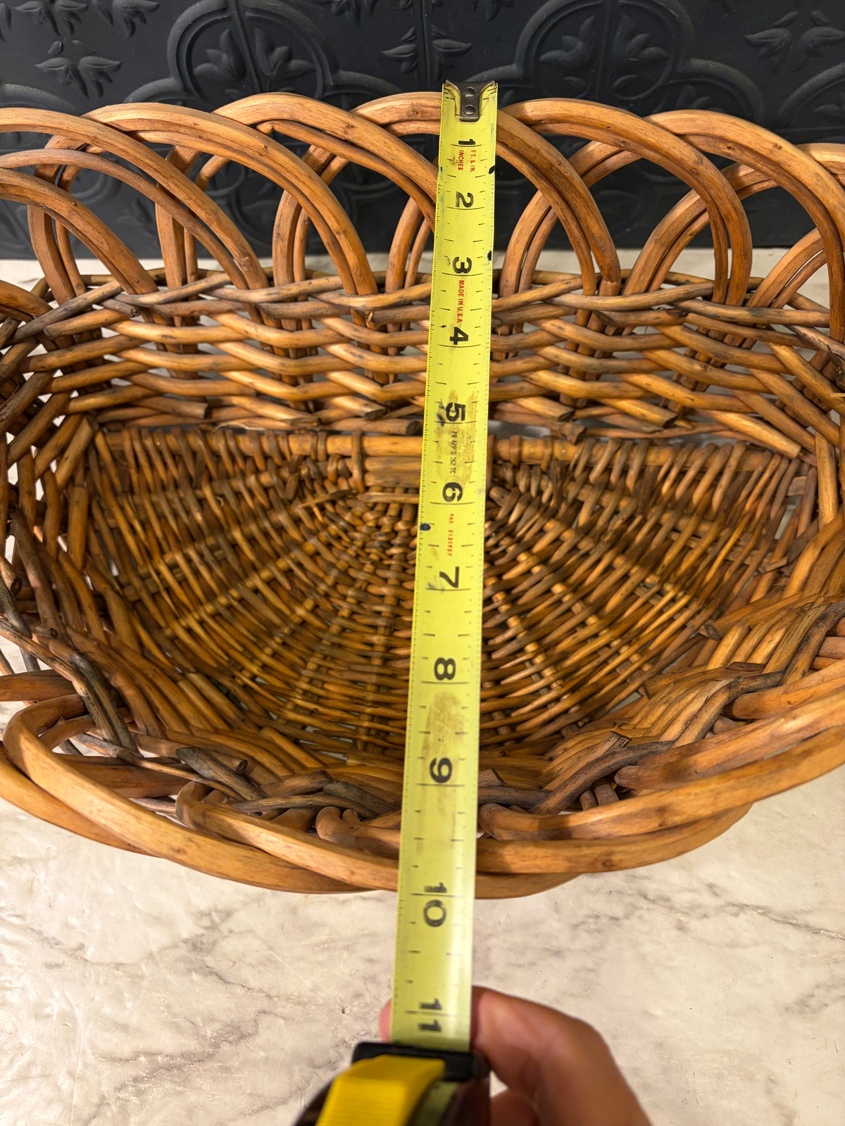 Large Wall Basket 18" Across