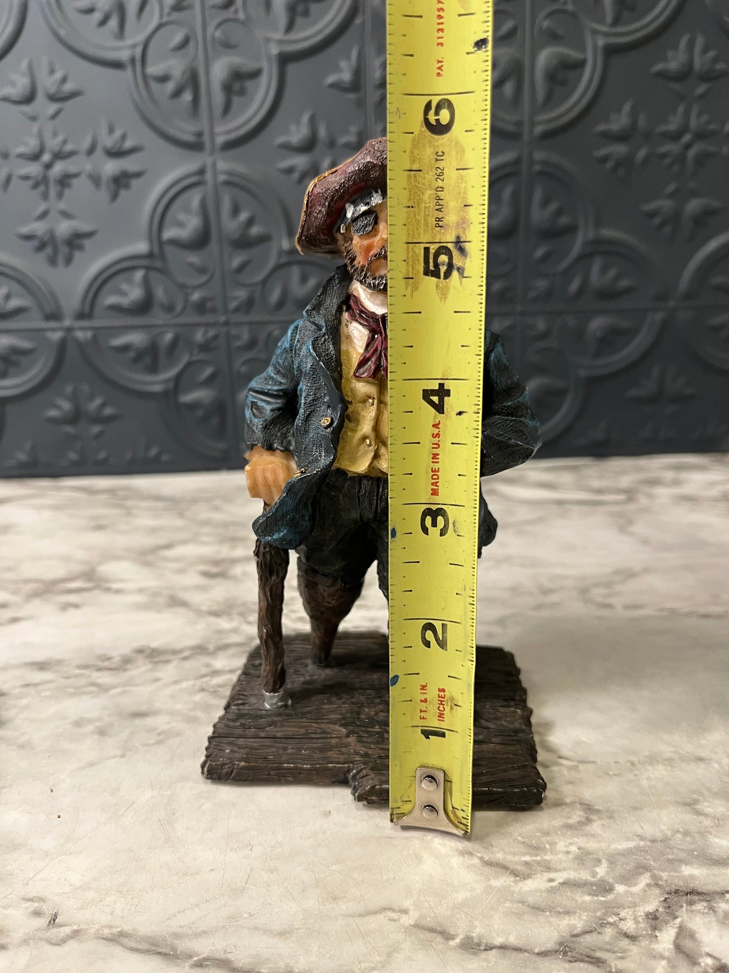 Vintage K's Collection Pirate Captain Figure