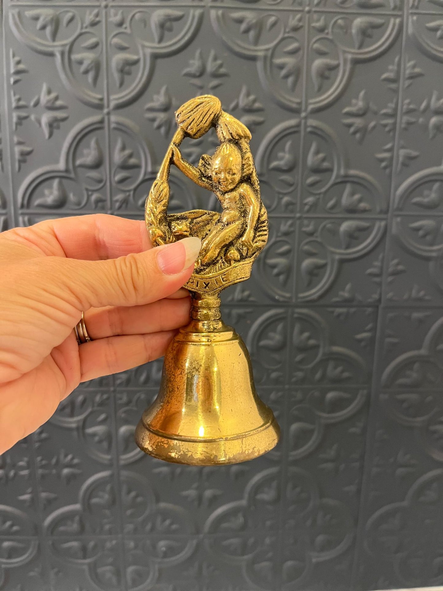 Brass Pixie Bell