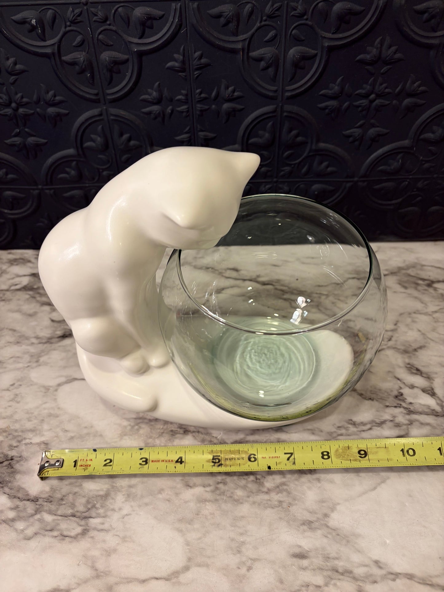 Haegar Cat and Fishbowl