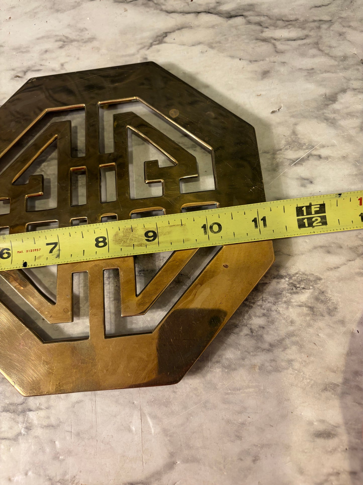 Solid Brass Asian Wall Sconce
