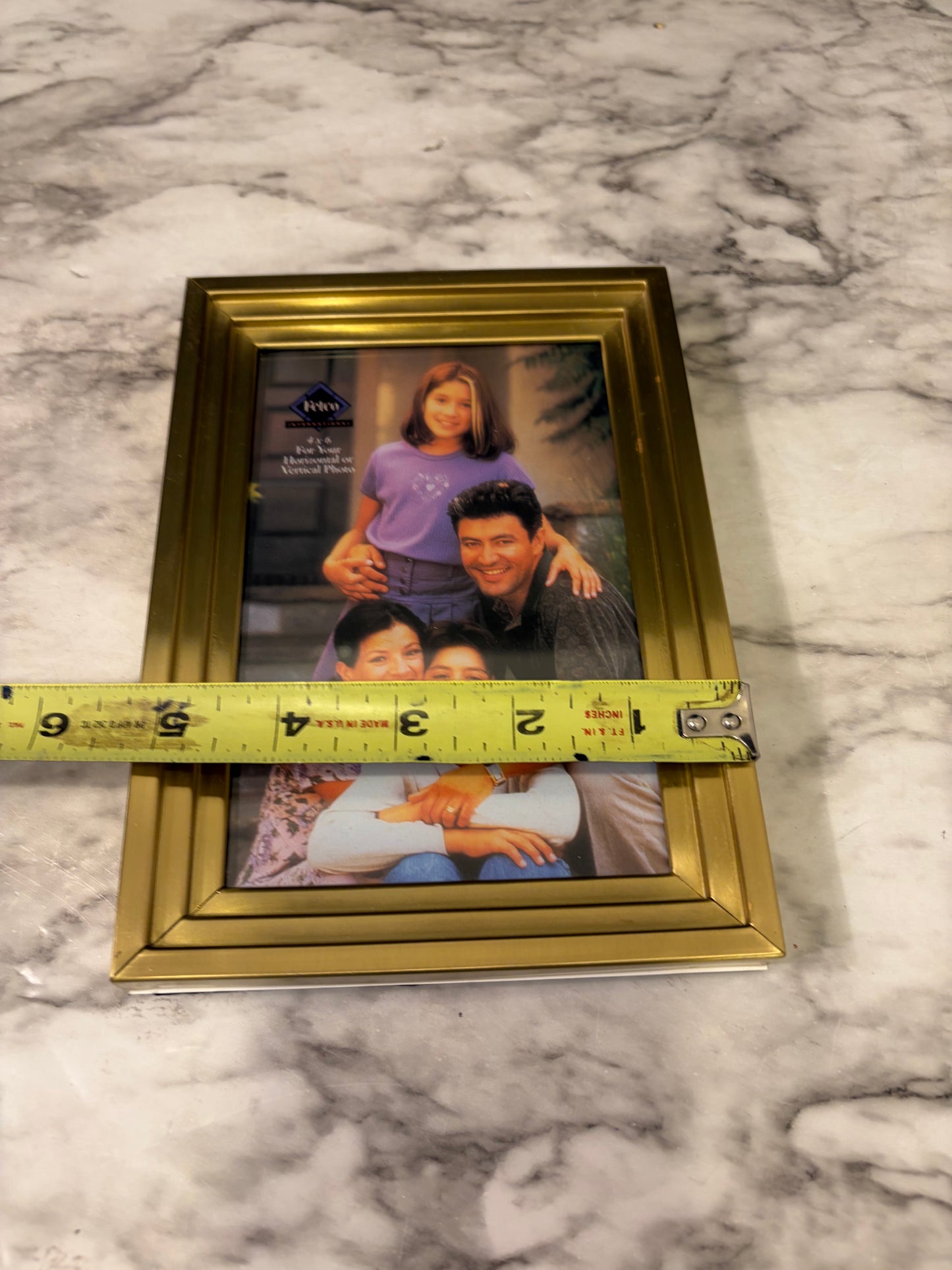 Brass Deco Style Picture Frame