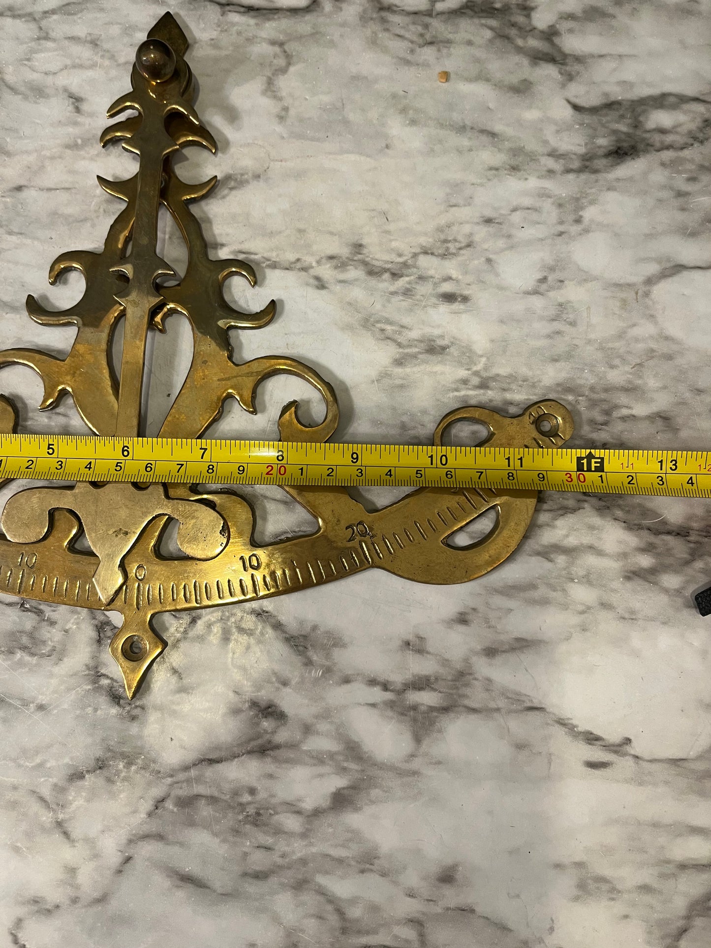 Brass Nautical Marine Inclinometer