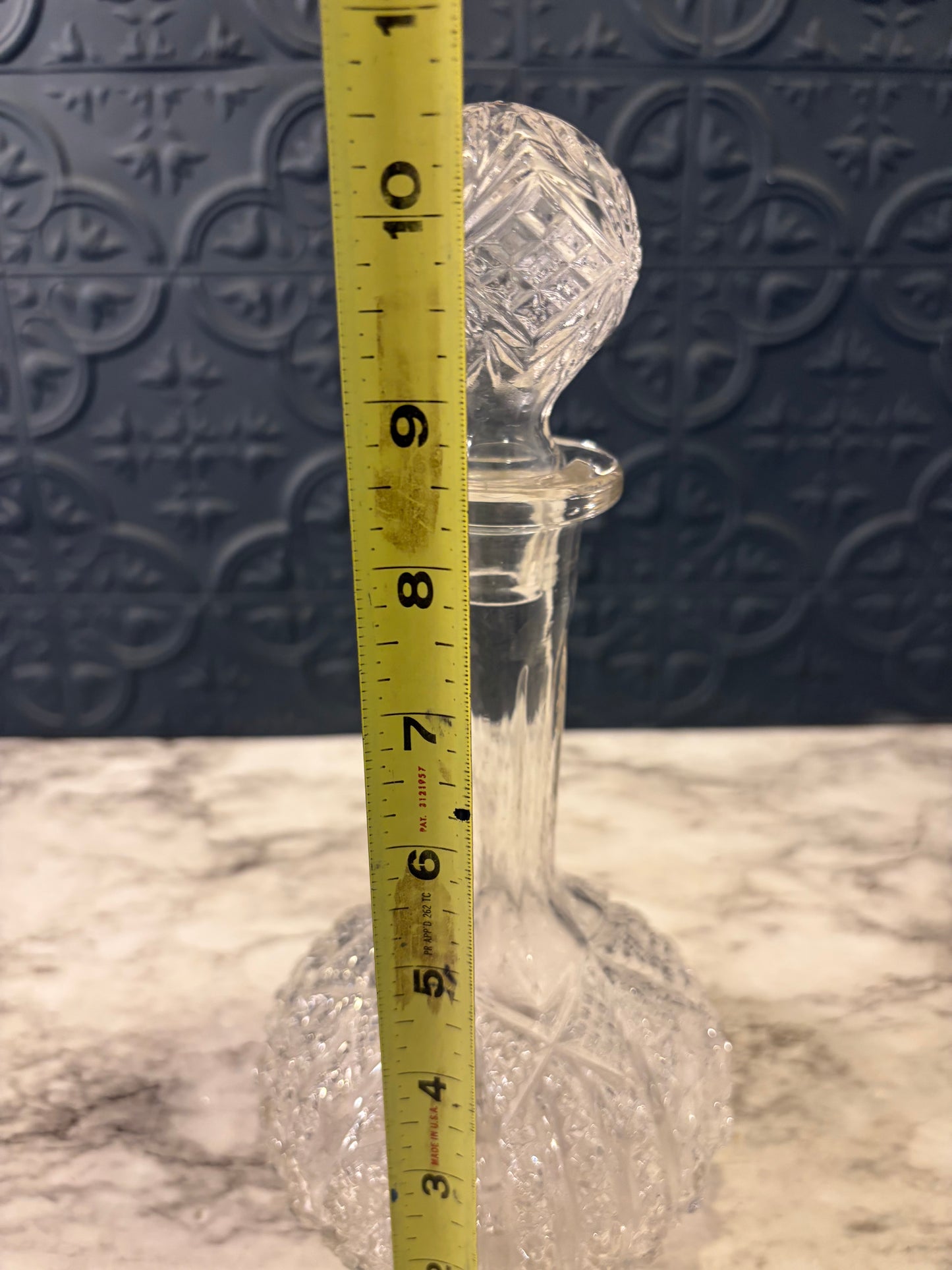 Clear Glass Imperial Glass Decanter